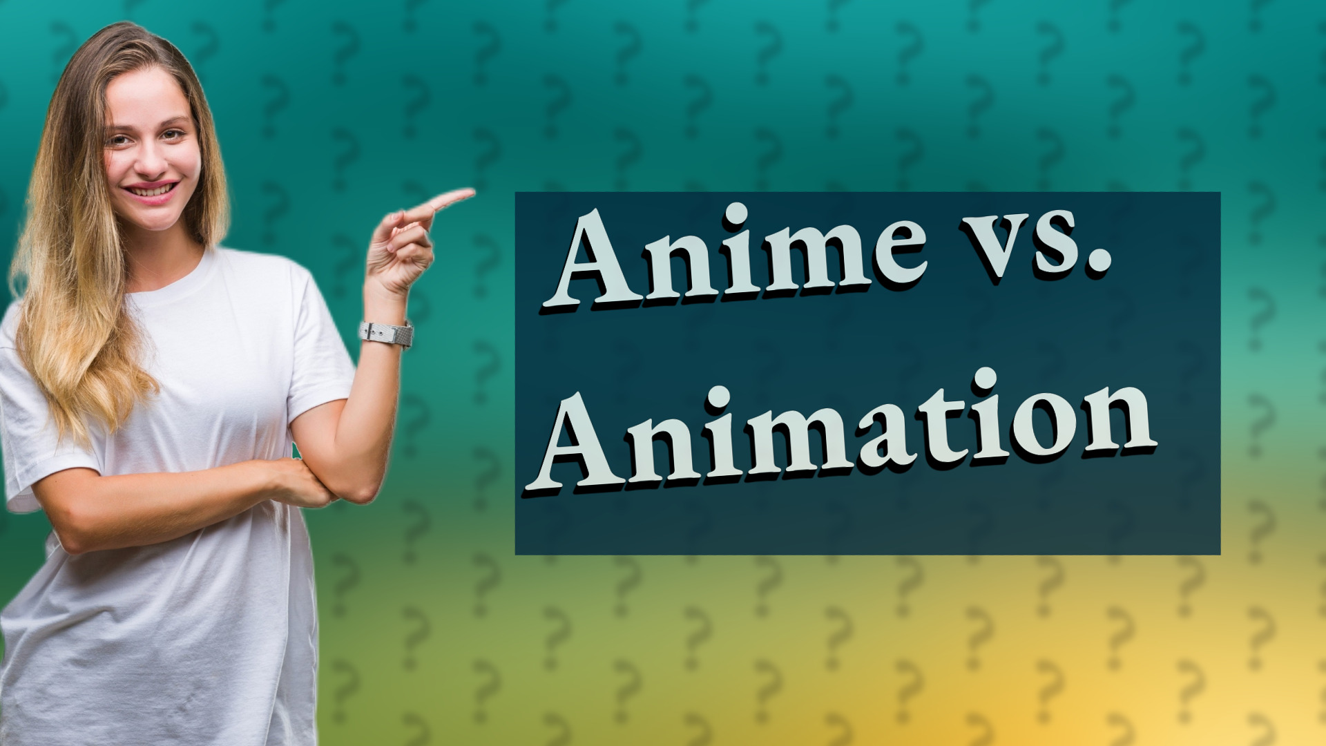 Anime vs. Animation