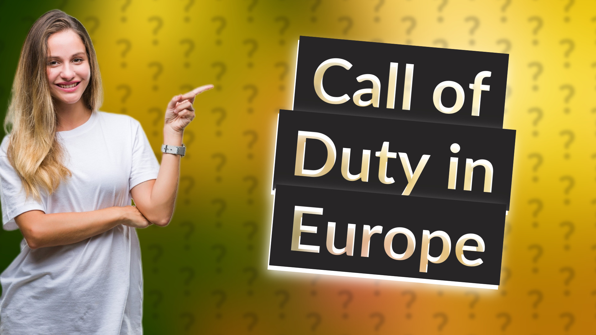 Call of Duty in Europe