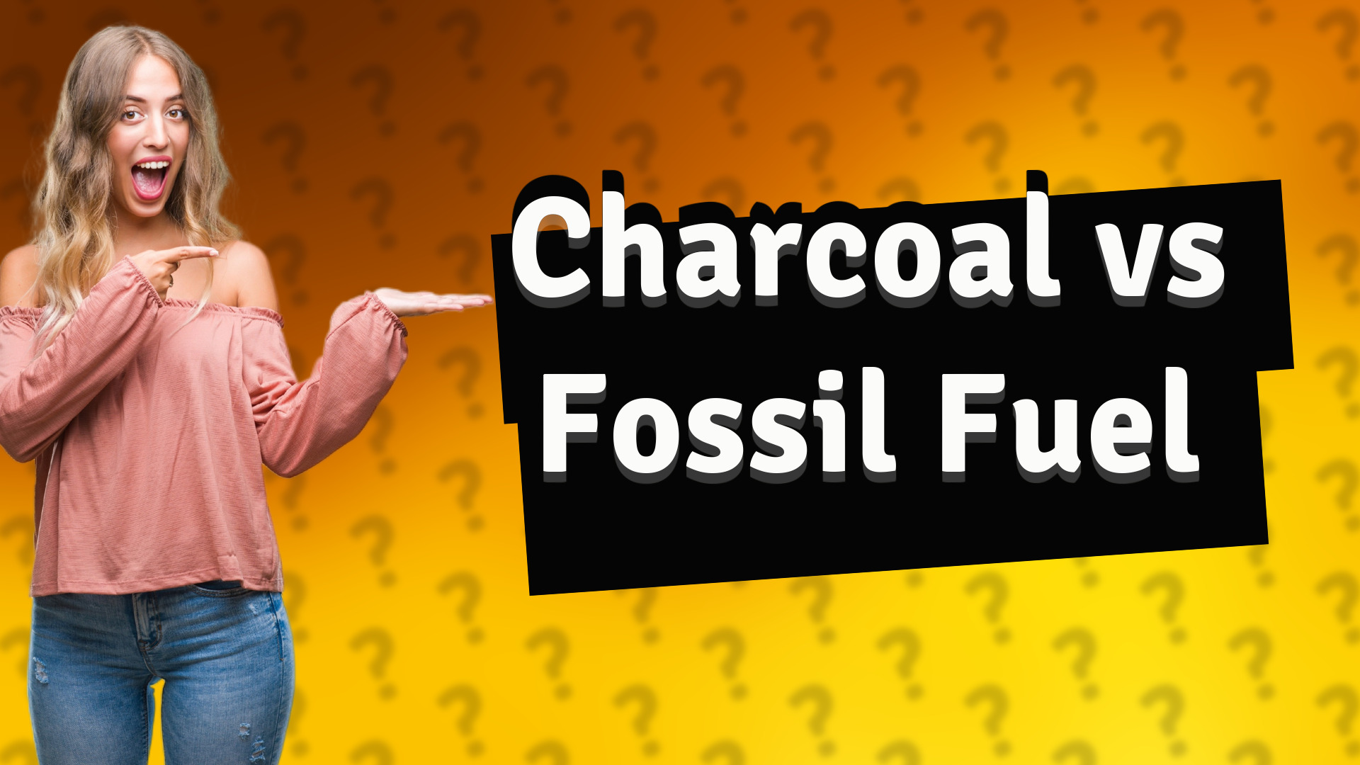 Charcoal vs Fossil Fuel