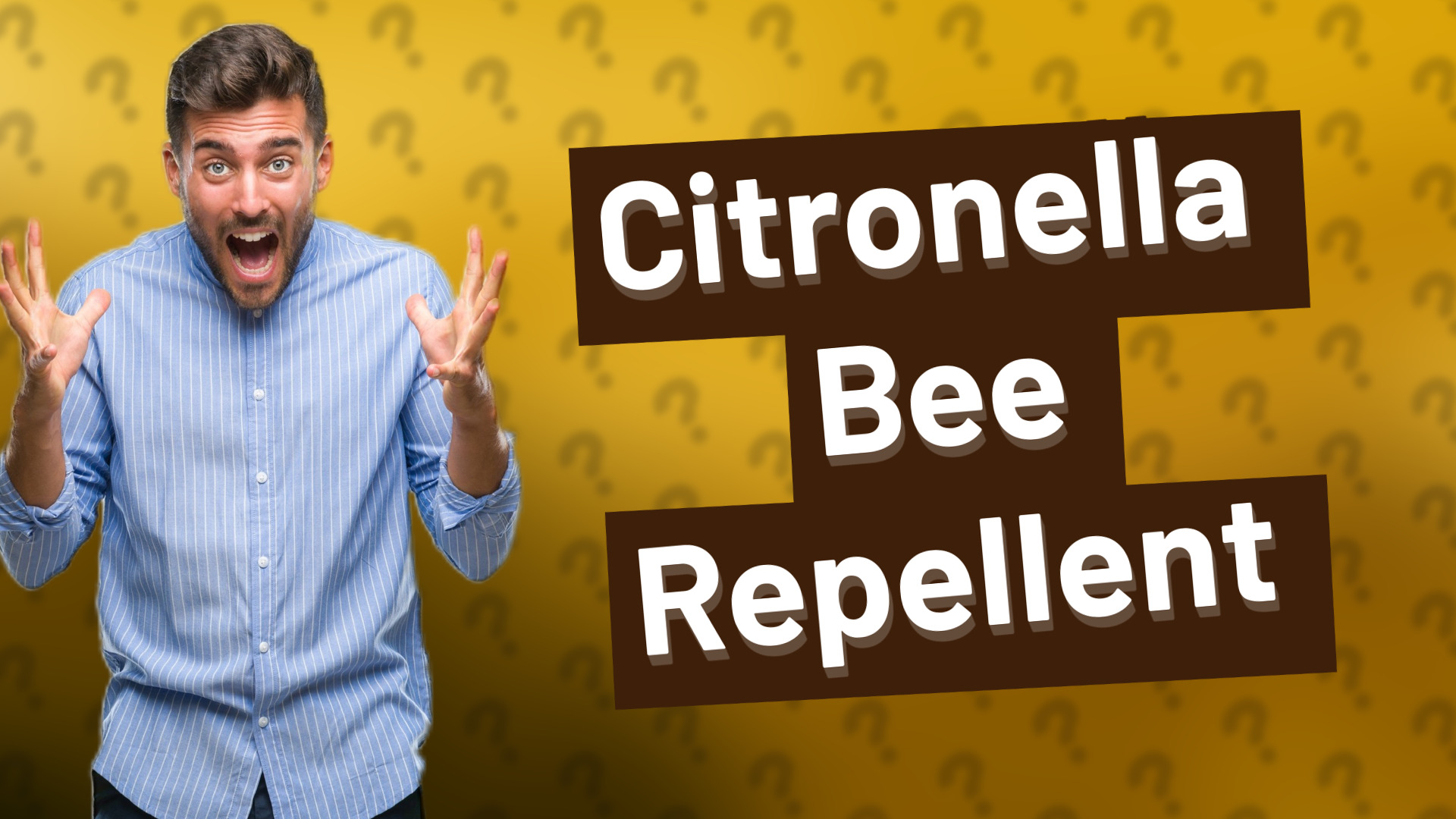 Citronella Bee Repellent