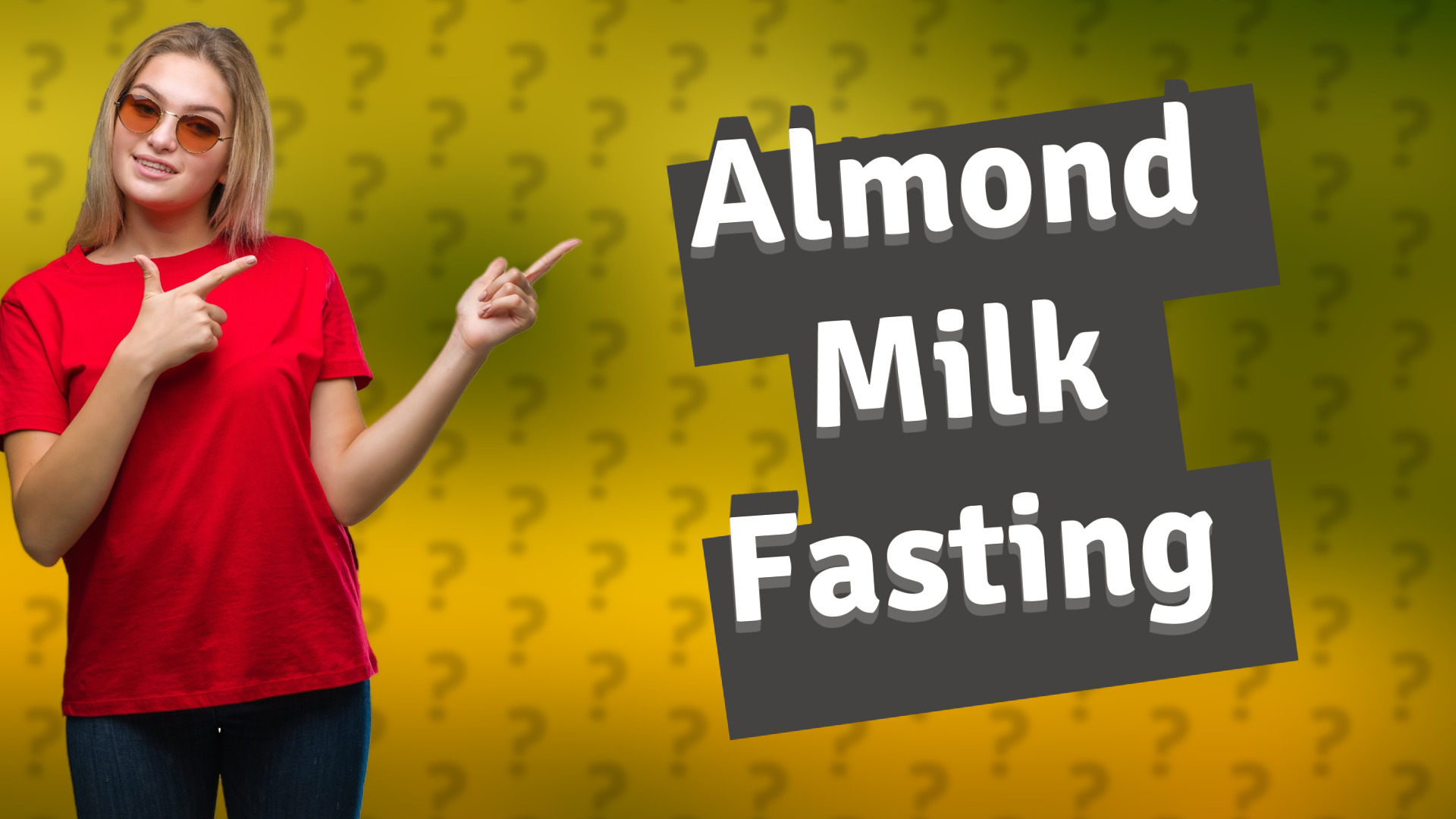 Almond Milk Fasting