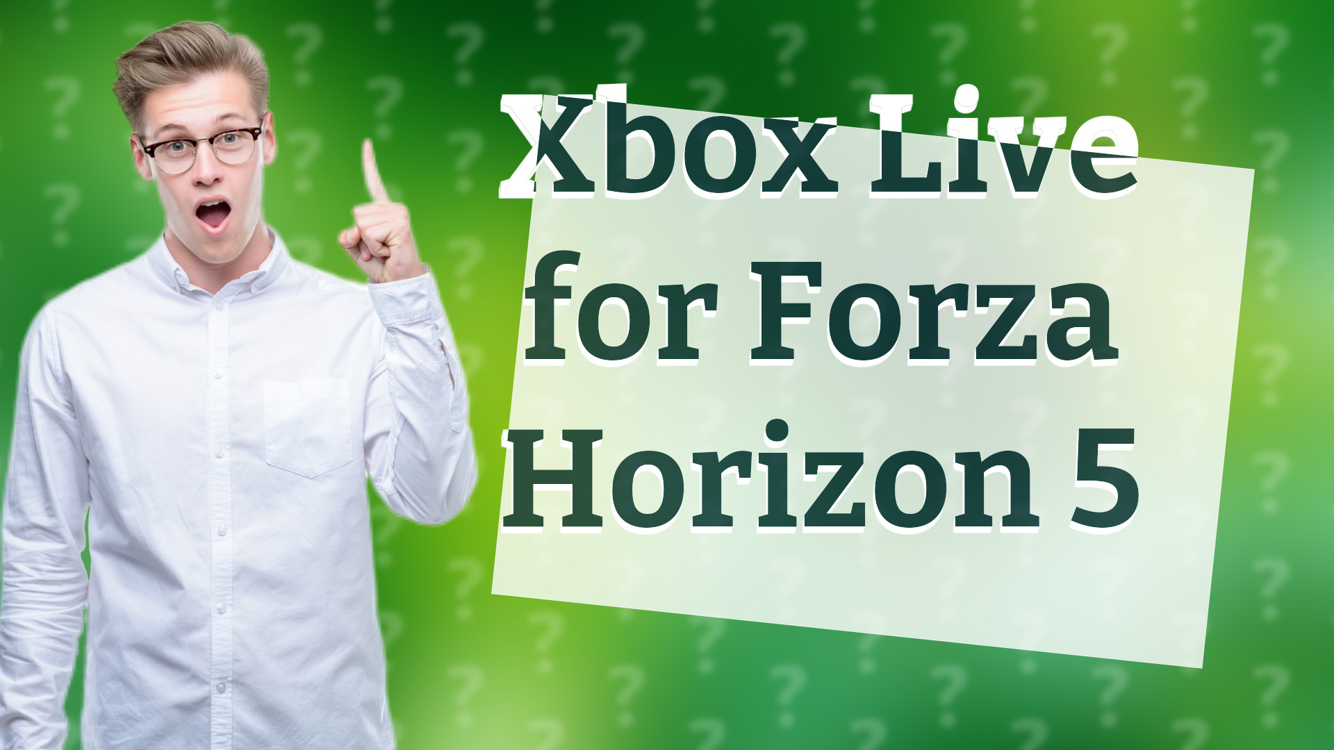 Xbox Live for Forza Horizon 5