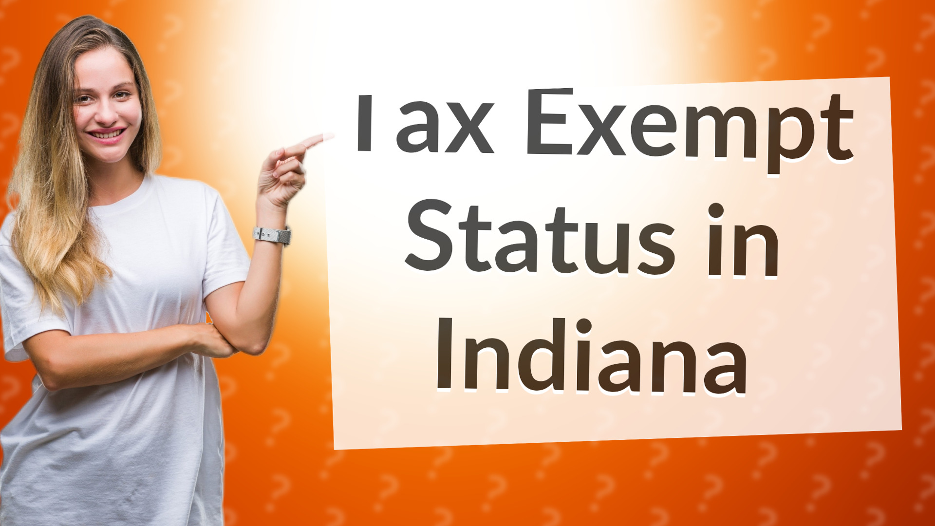 Tax Exempt Status in Indiana