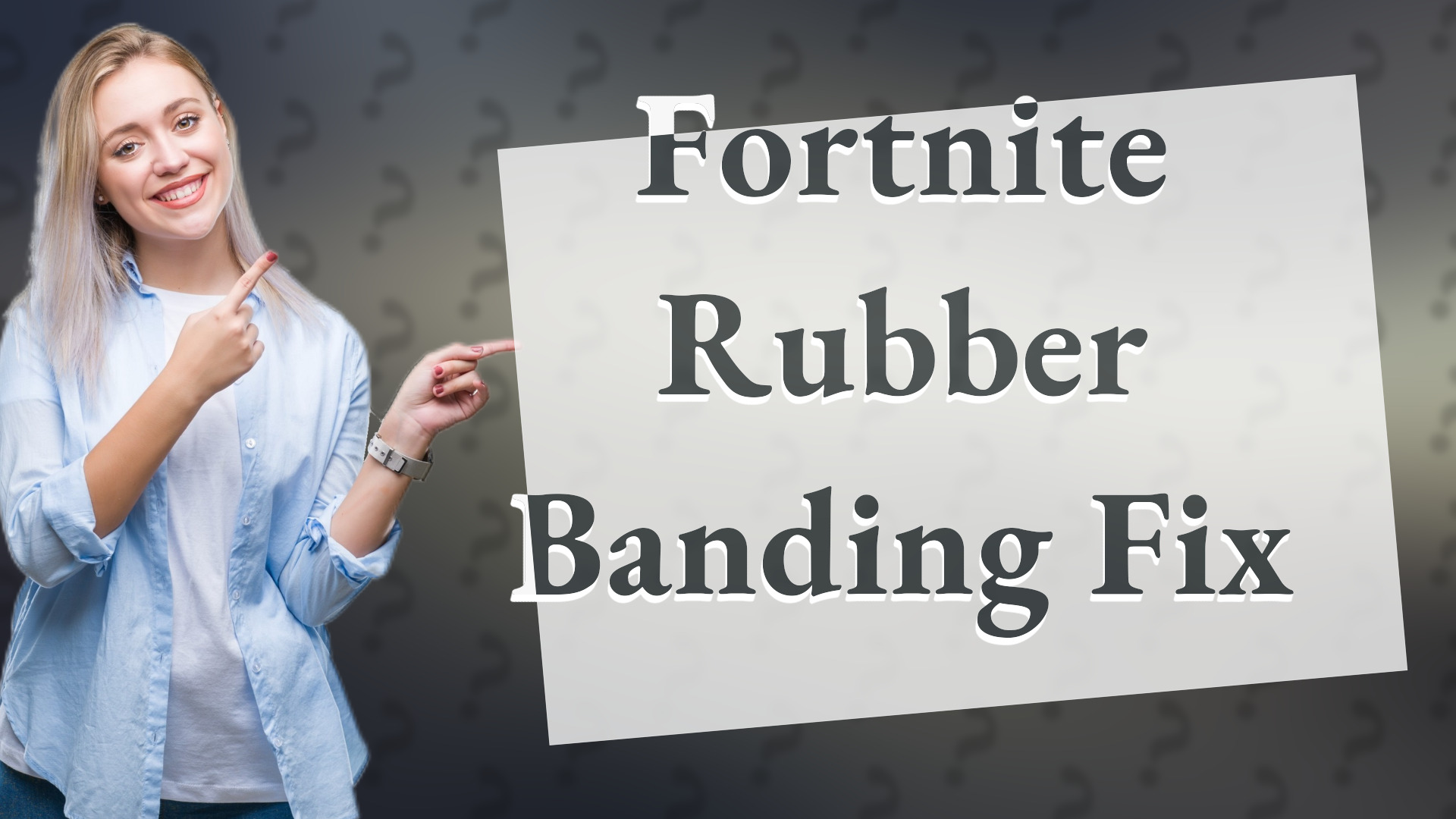 Fortnite Rubber Banding Fix