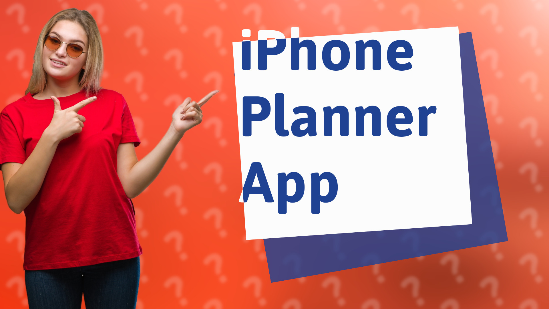 iPhone Planner App