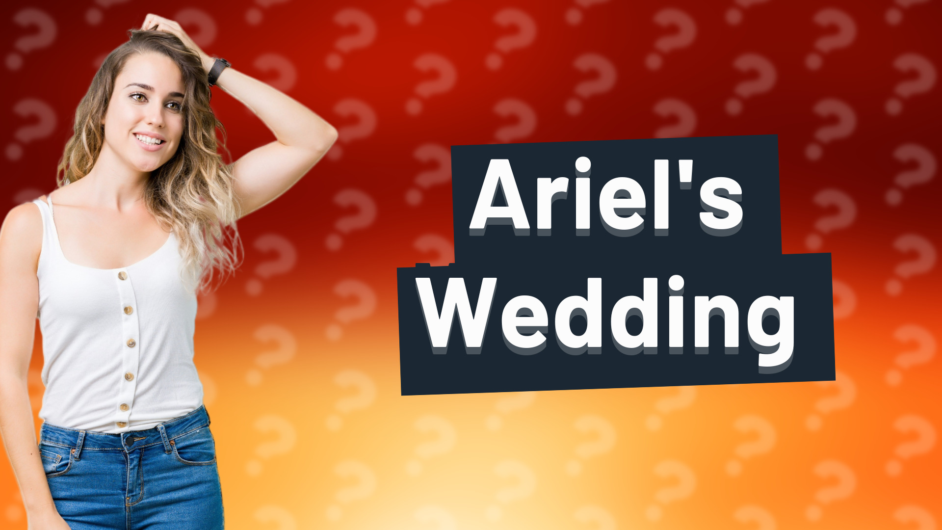 Ariel's Wedding