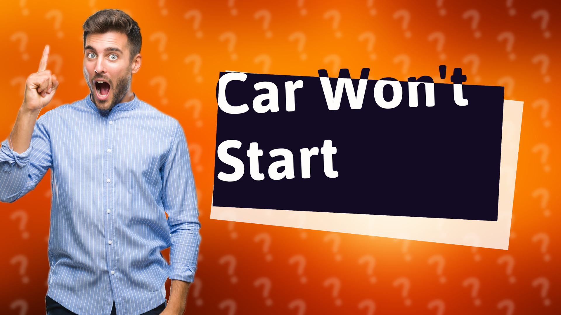 Car Won't Start