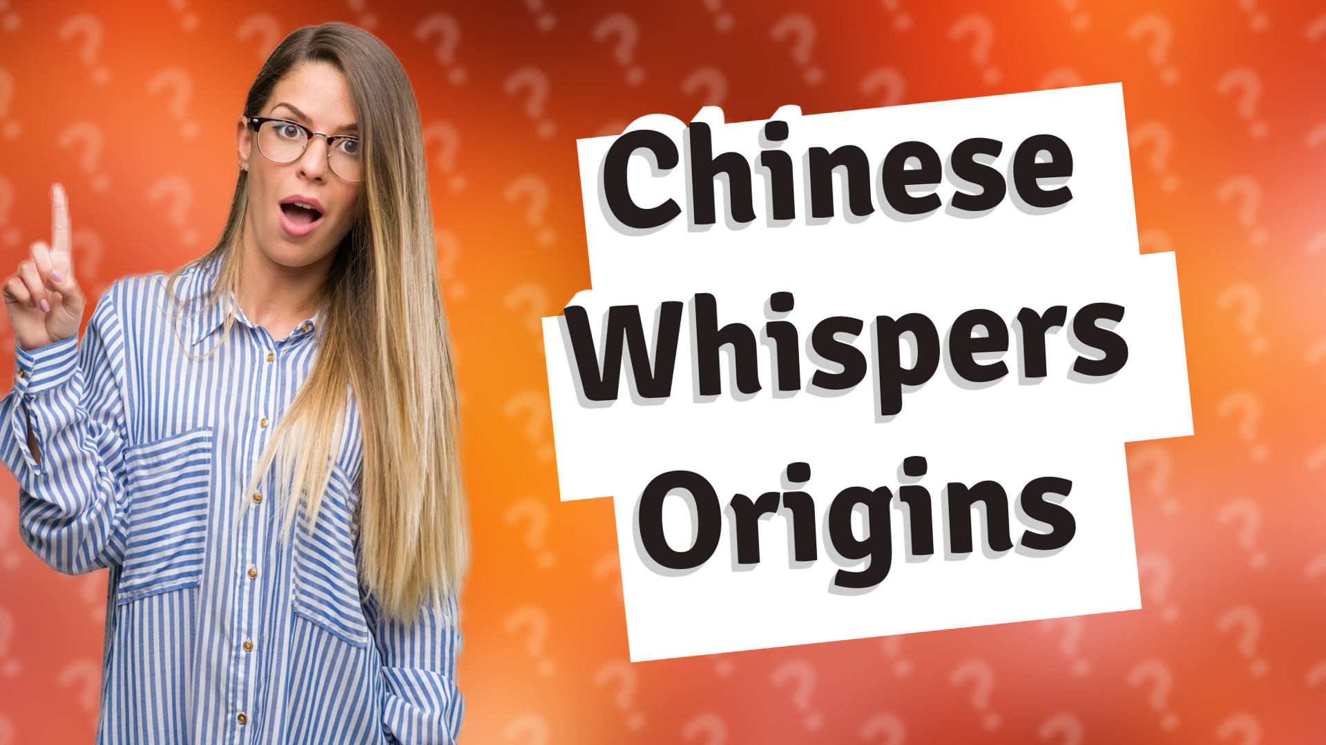 Chinese Whispers Origins