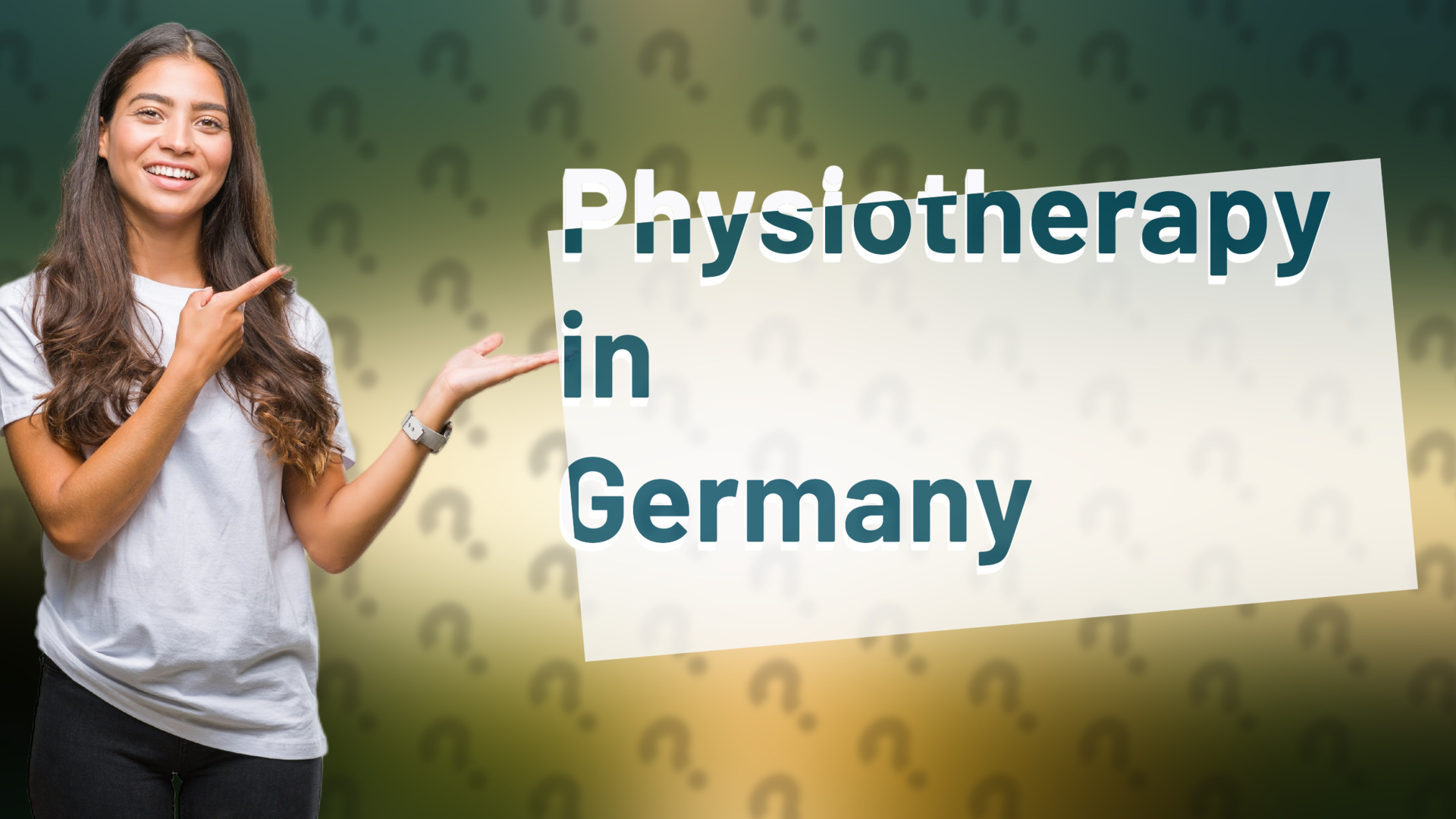 Physiotherapy in Germany