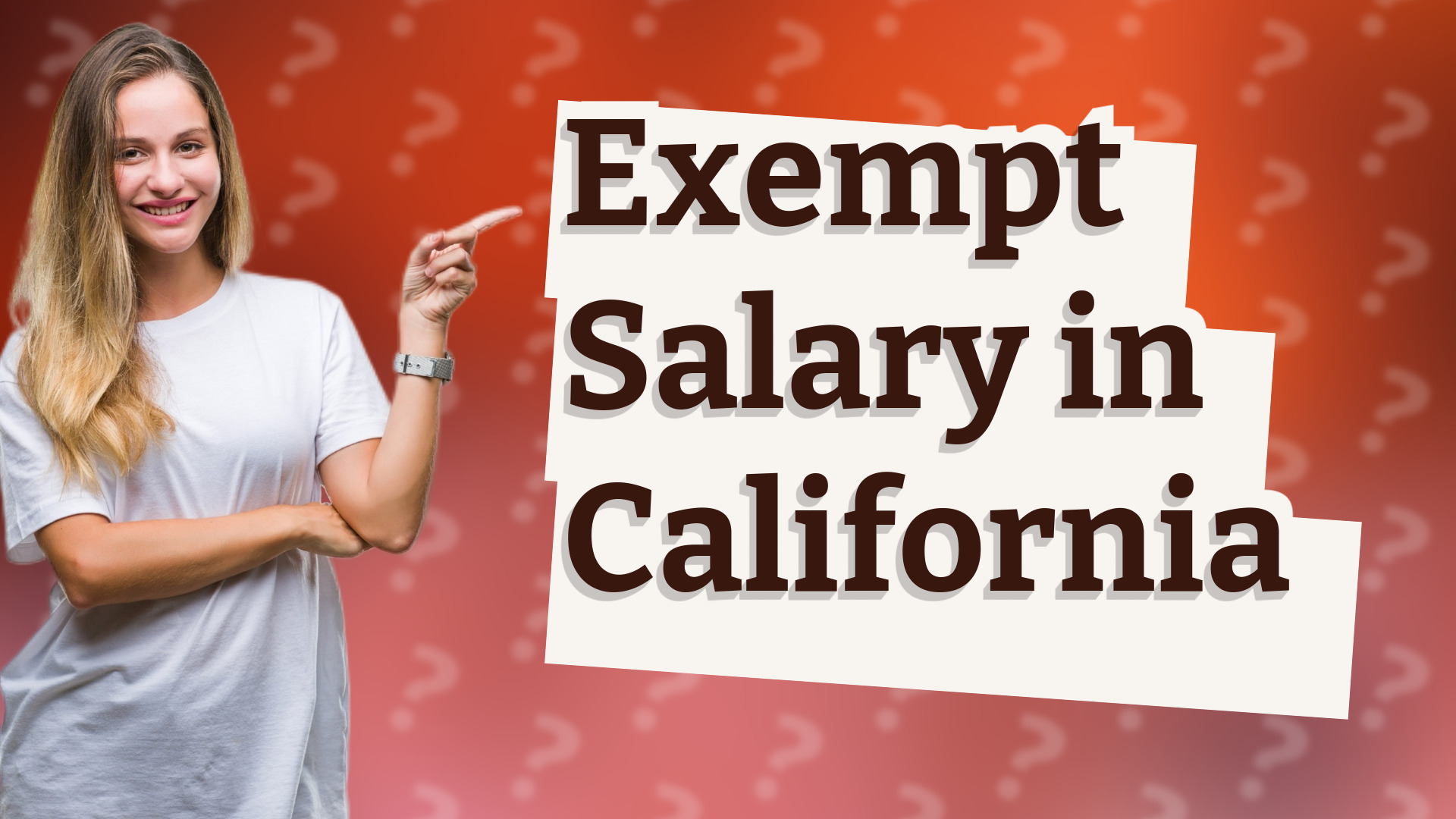 Exempt Salary in California