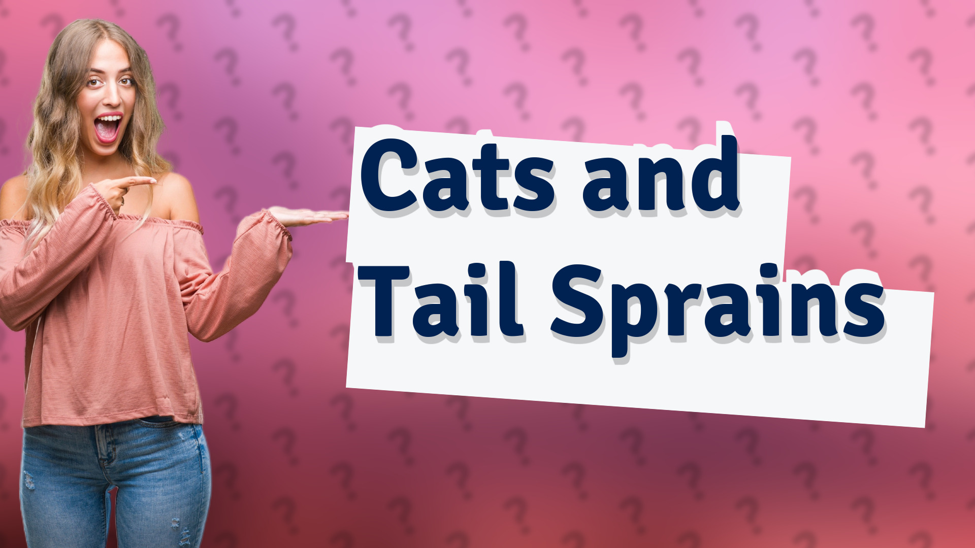 Cats and Tail Sprains