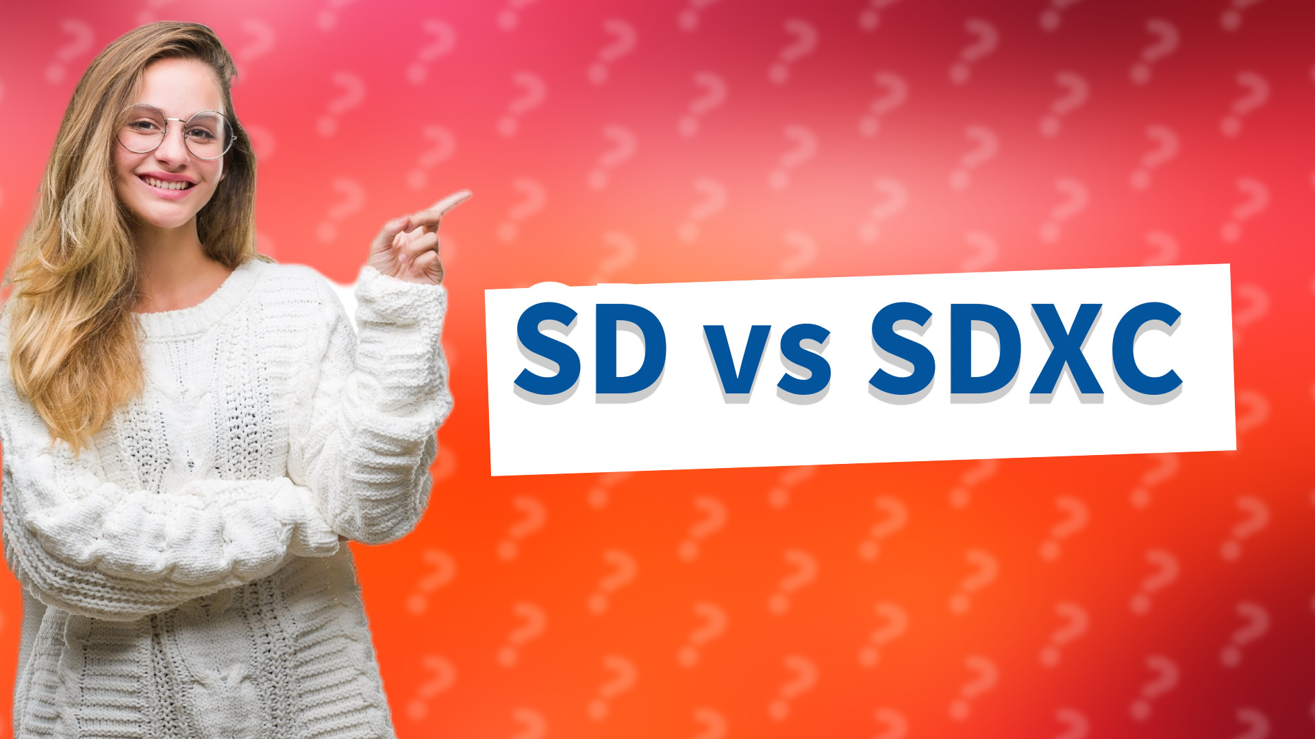 SD vs SDXC