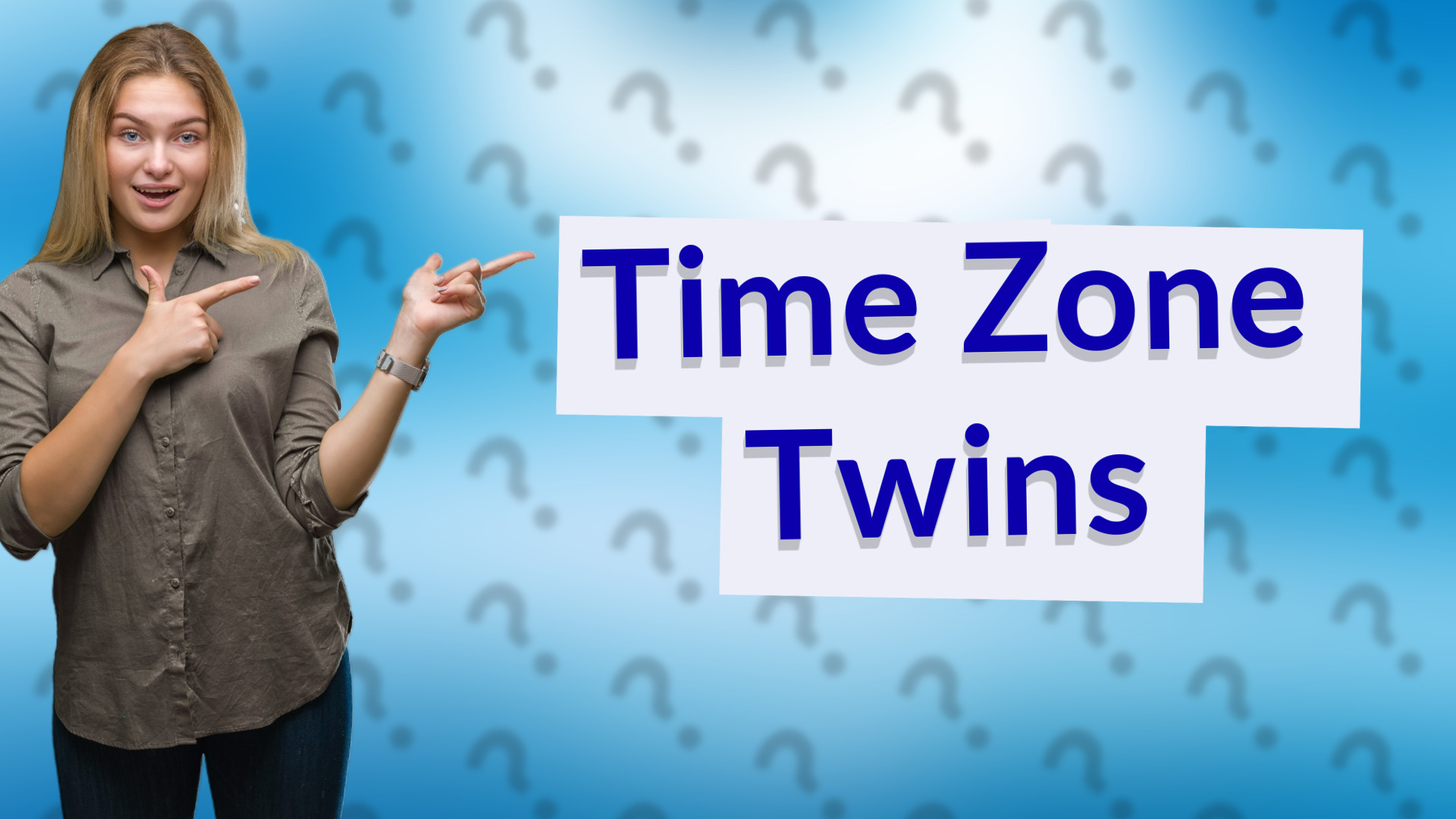 Time Zone Twins