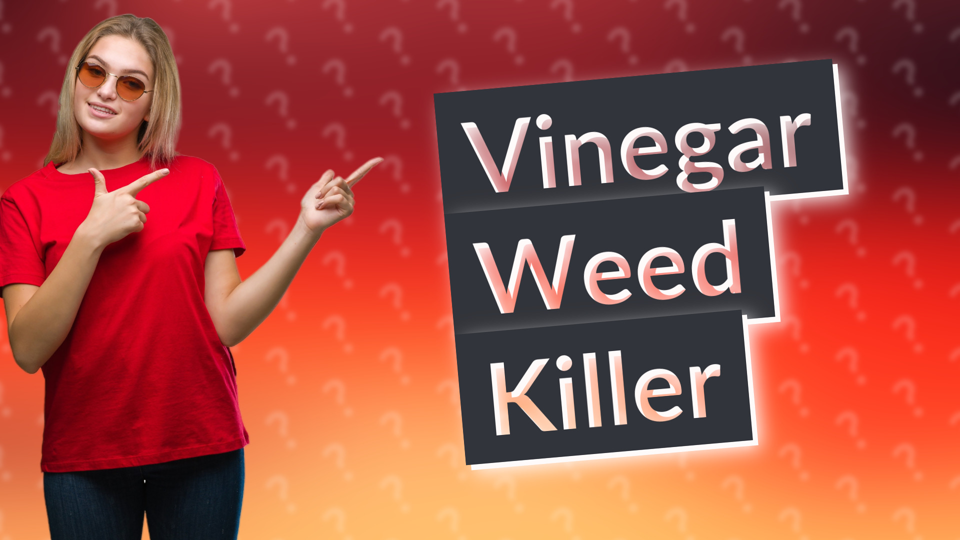 Vinegar Weed Killer