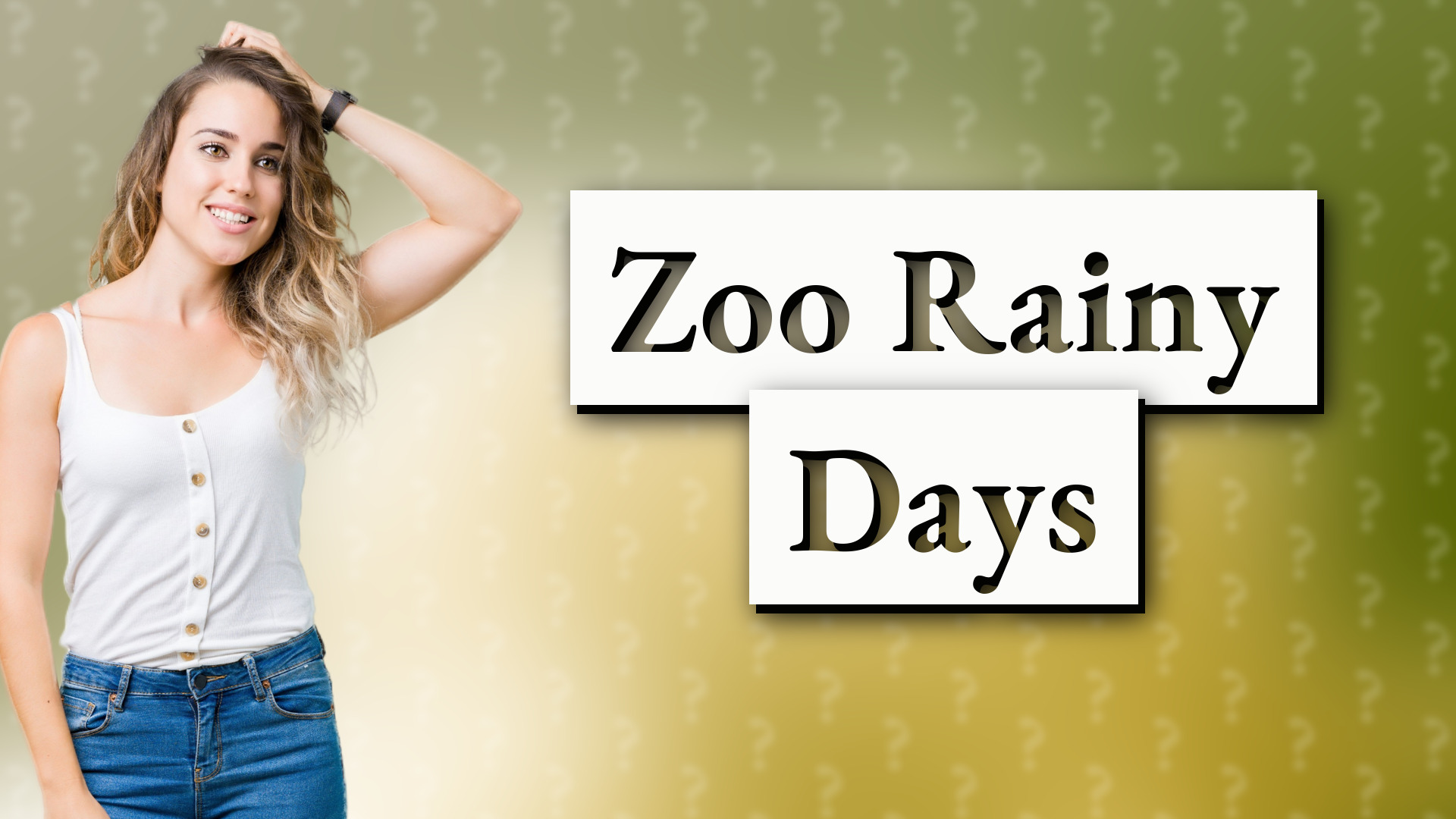 Zoo Rainy Days