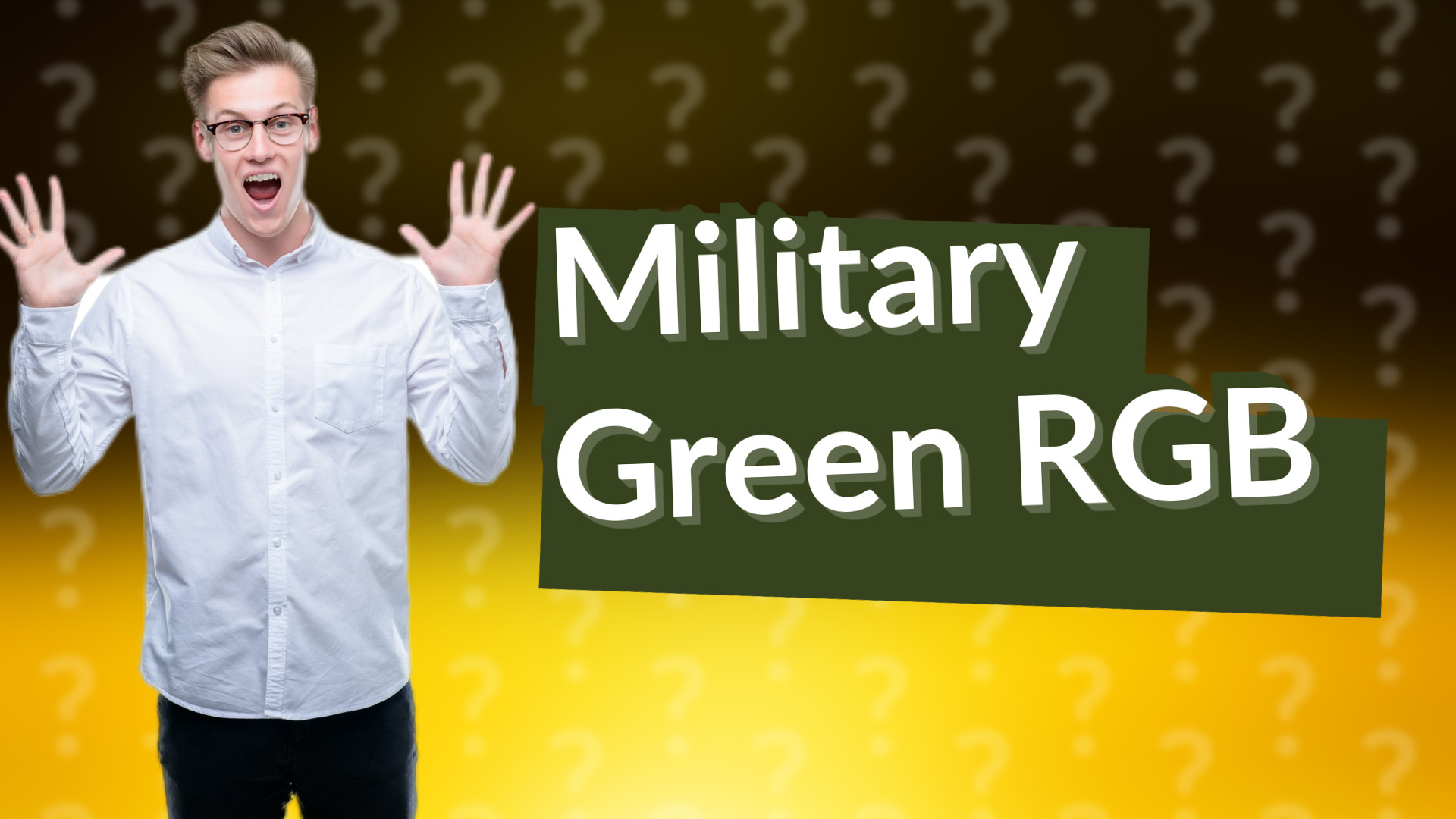 Military Green RGB