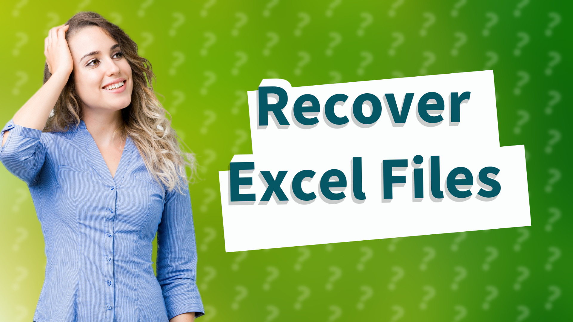 Recover Excel Files