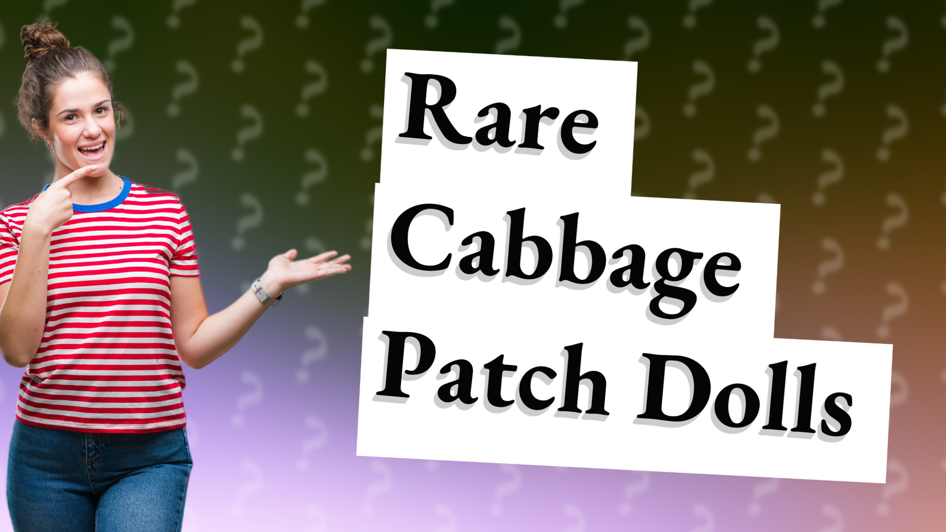 Rare Cabbage Patch Dolls