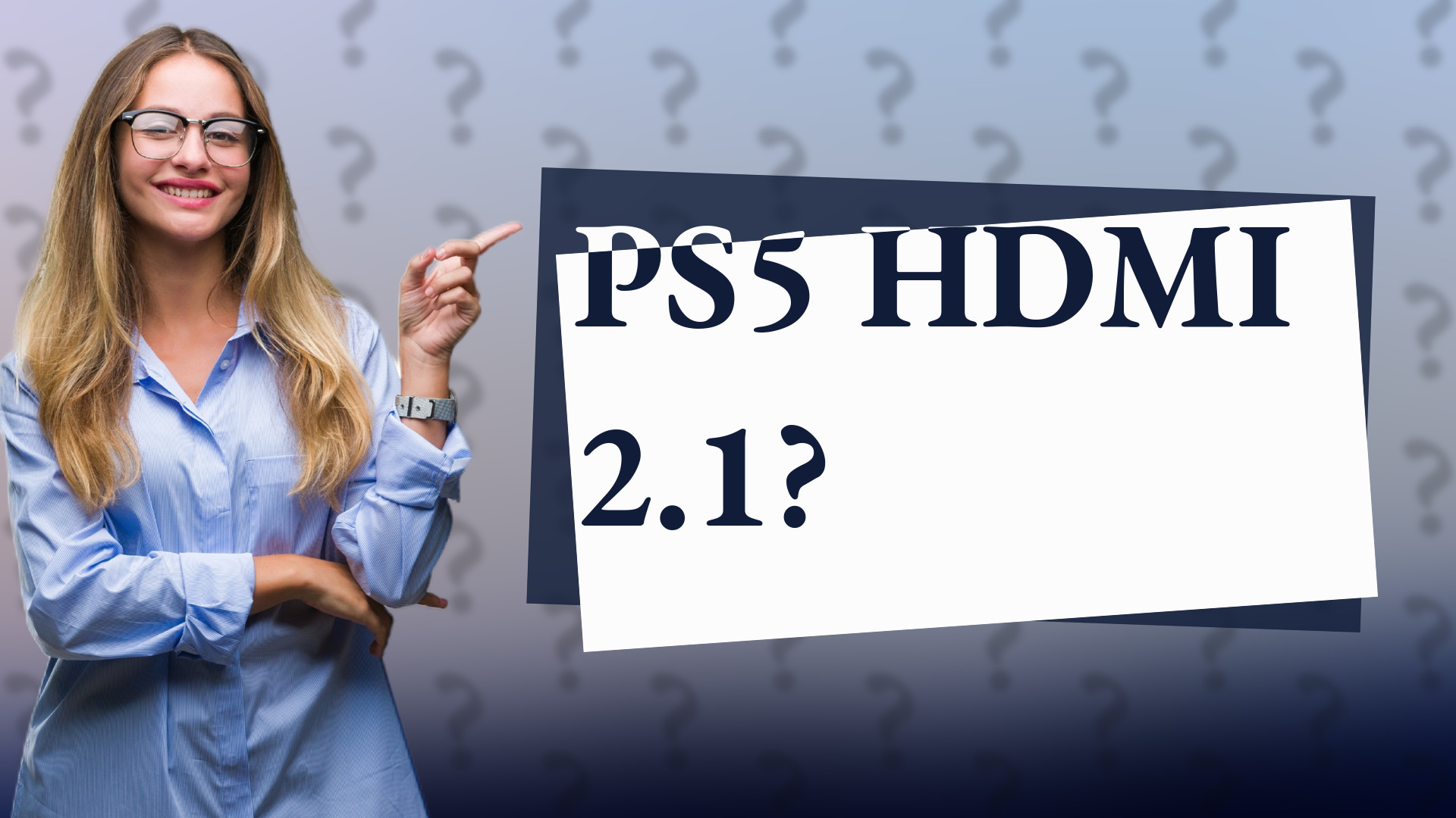 PS5 HDMI 2.1?