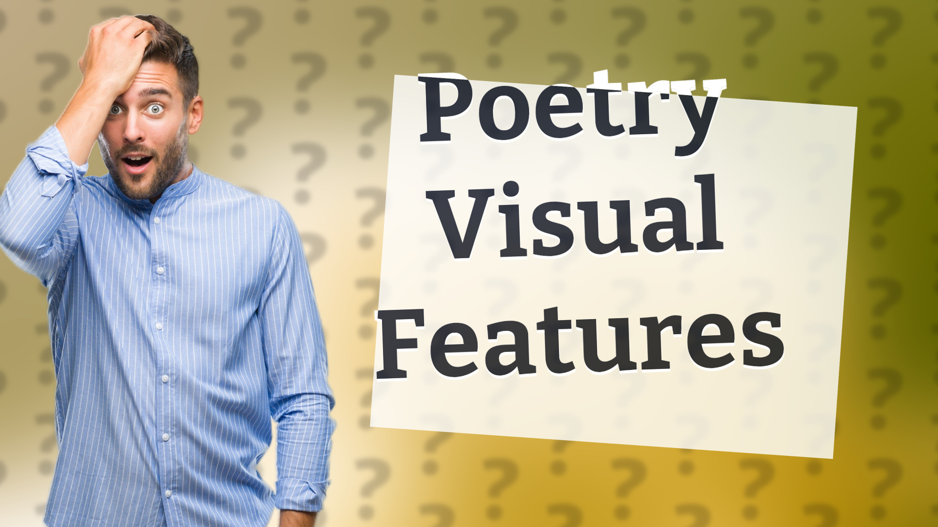 Poetry Visual Features