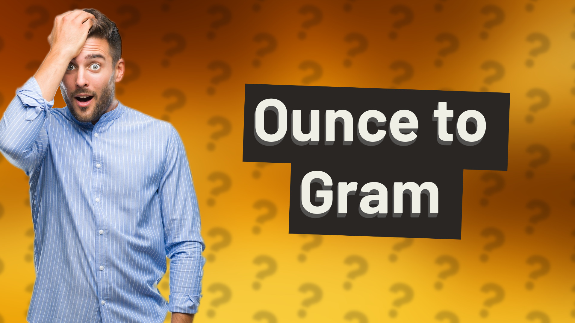 Ounce to Gram