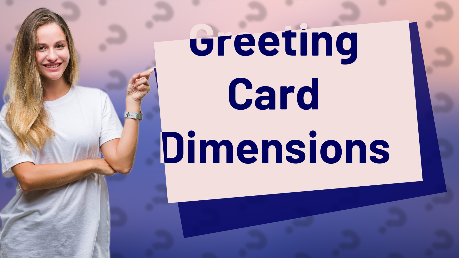 Greeting Card Dimensions