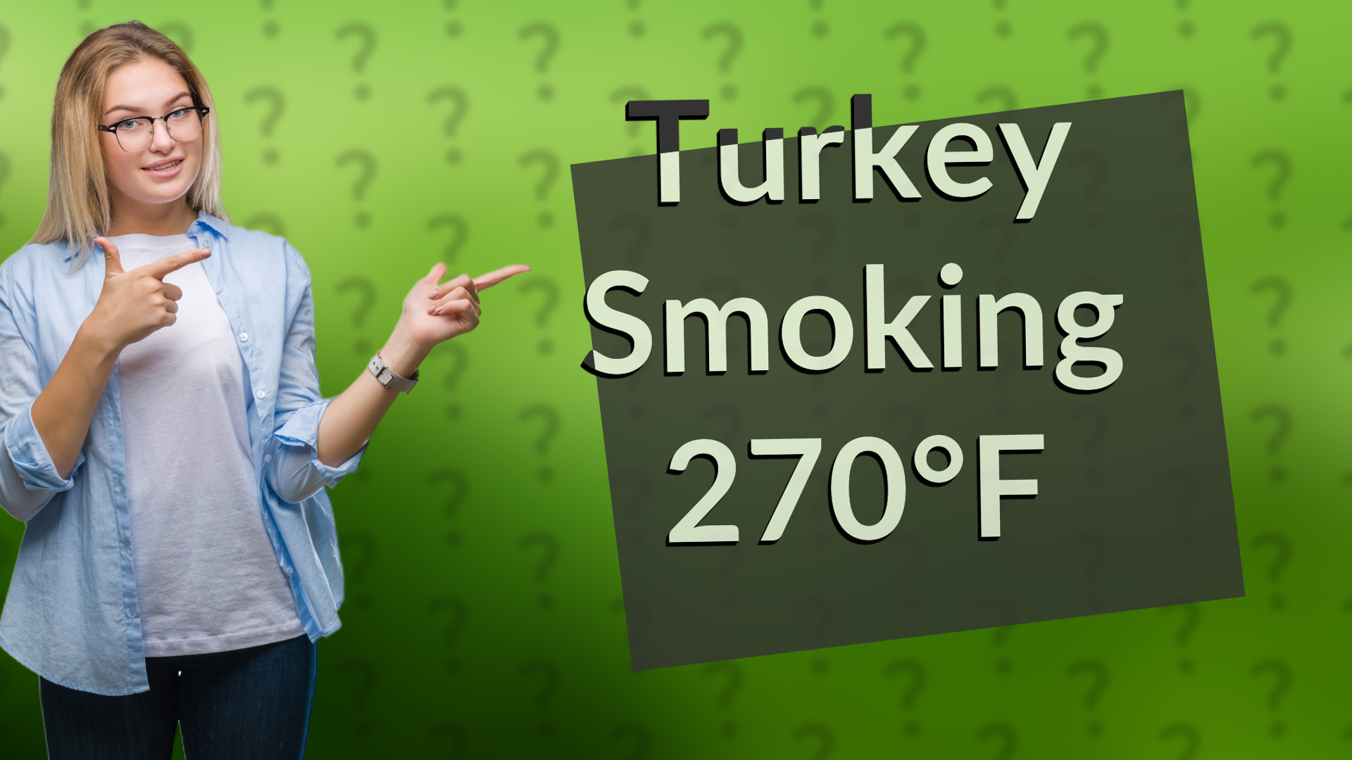 Turkey Smoking 270°F