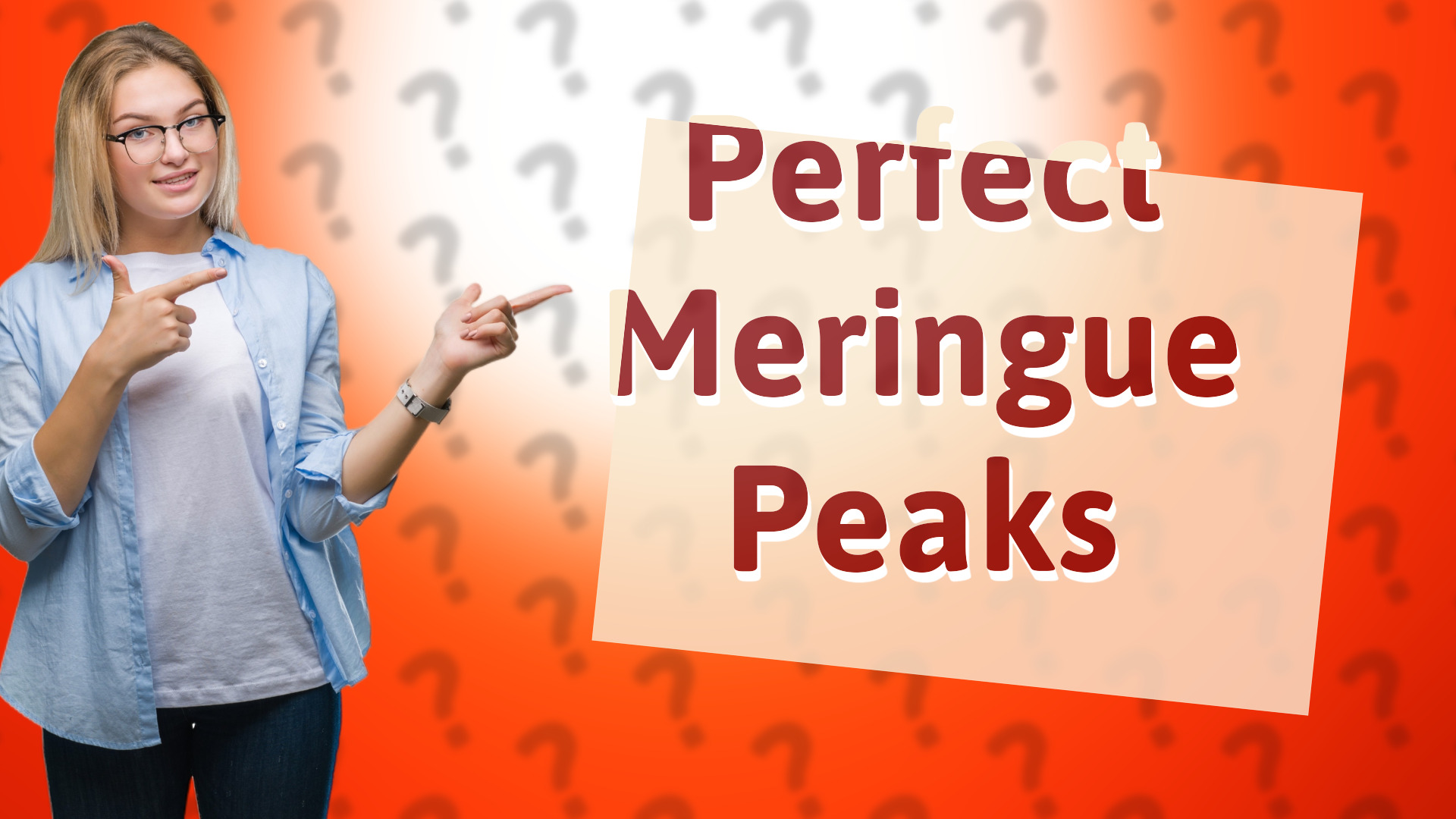 Perfect Meringue Peaks