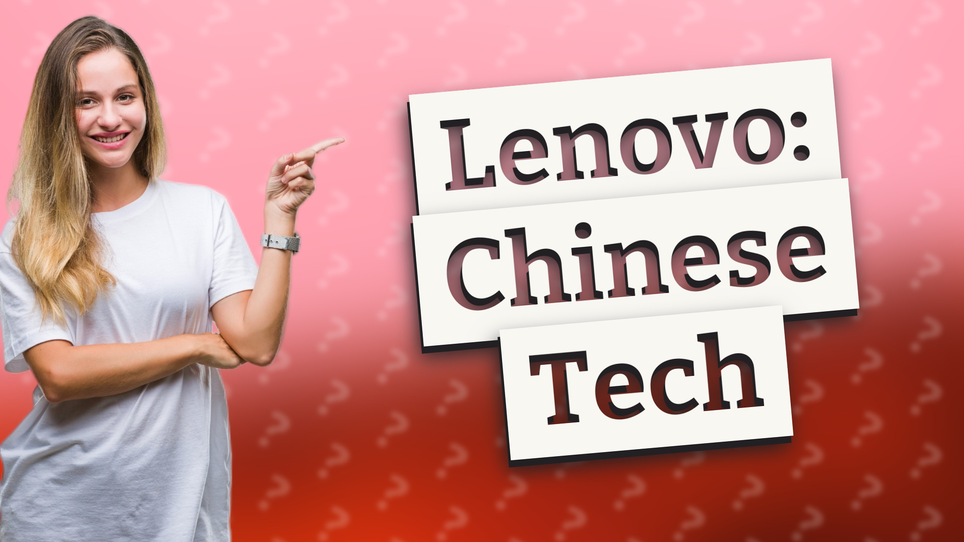 Lenovo: Chinese Tech