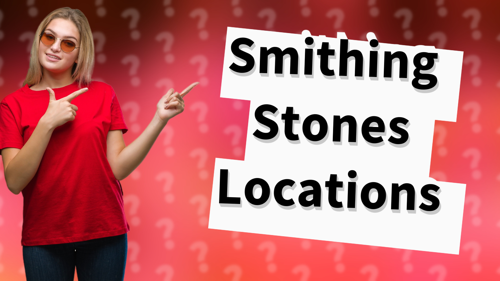 Smithing Stones Locations