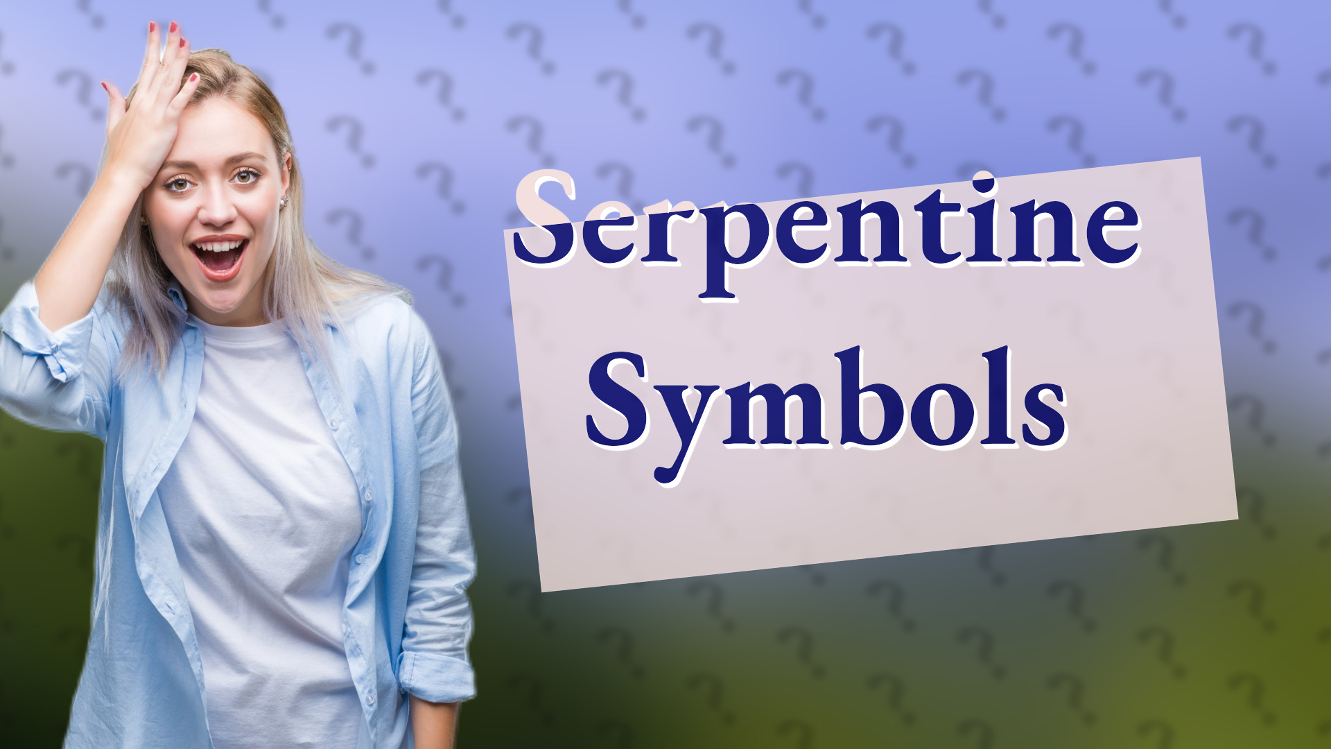 Serpentine Symbols