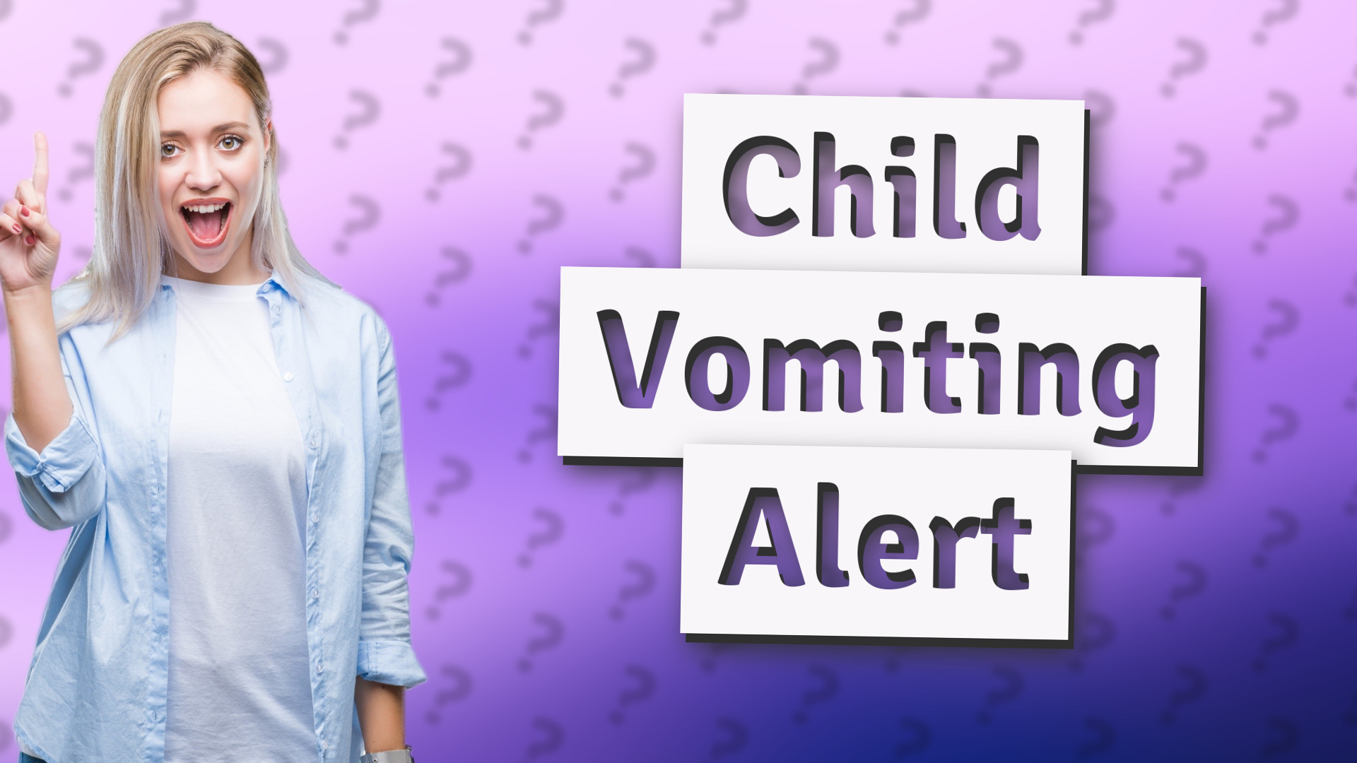 Child Vomiting Alert