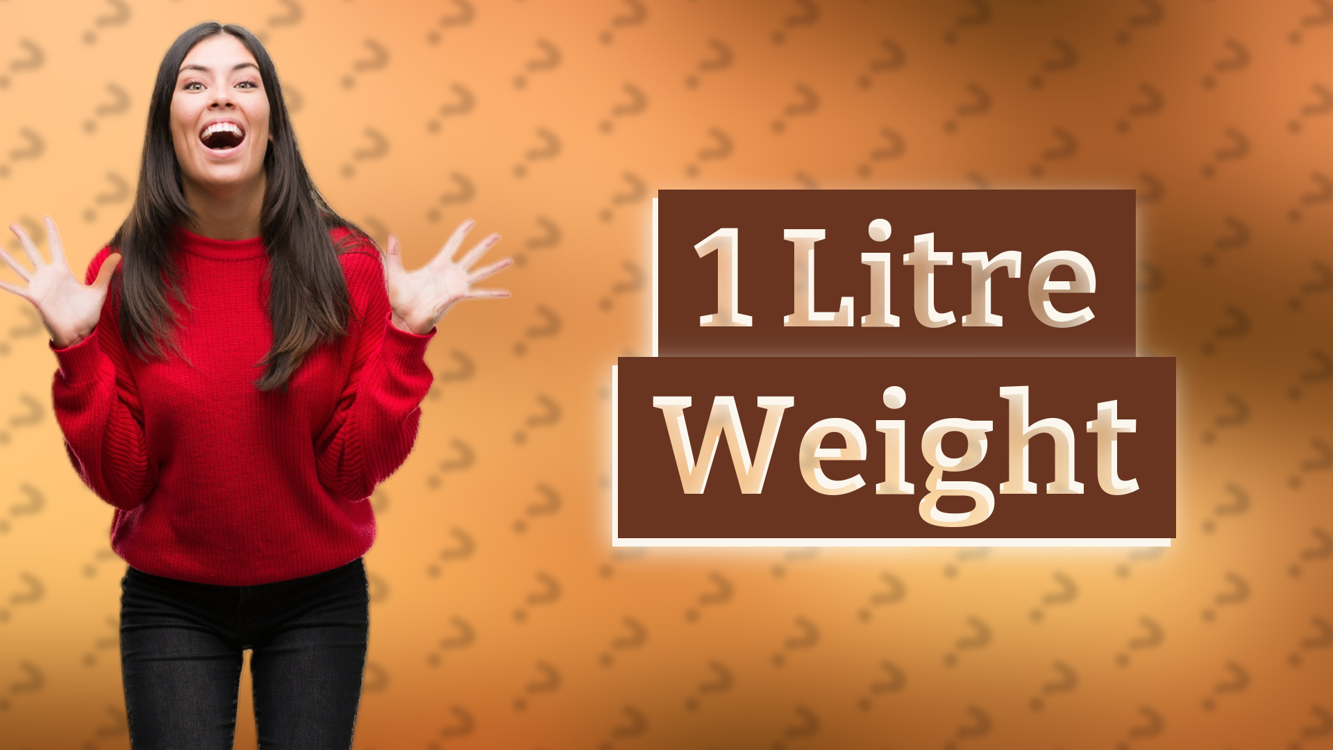 1 Litre Weight