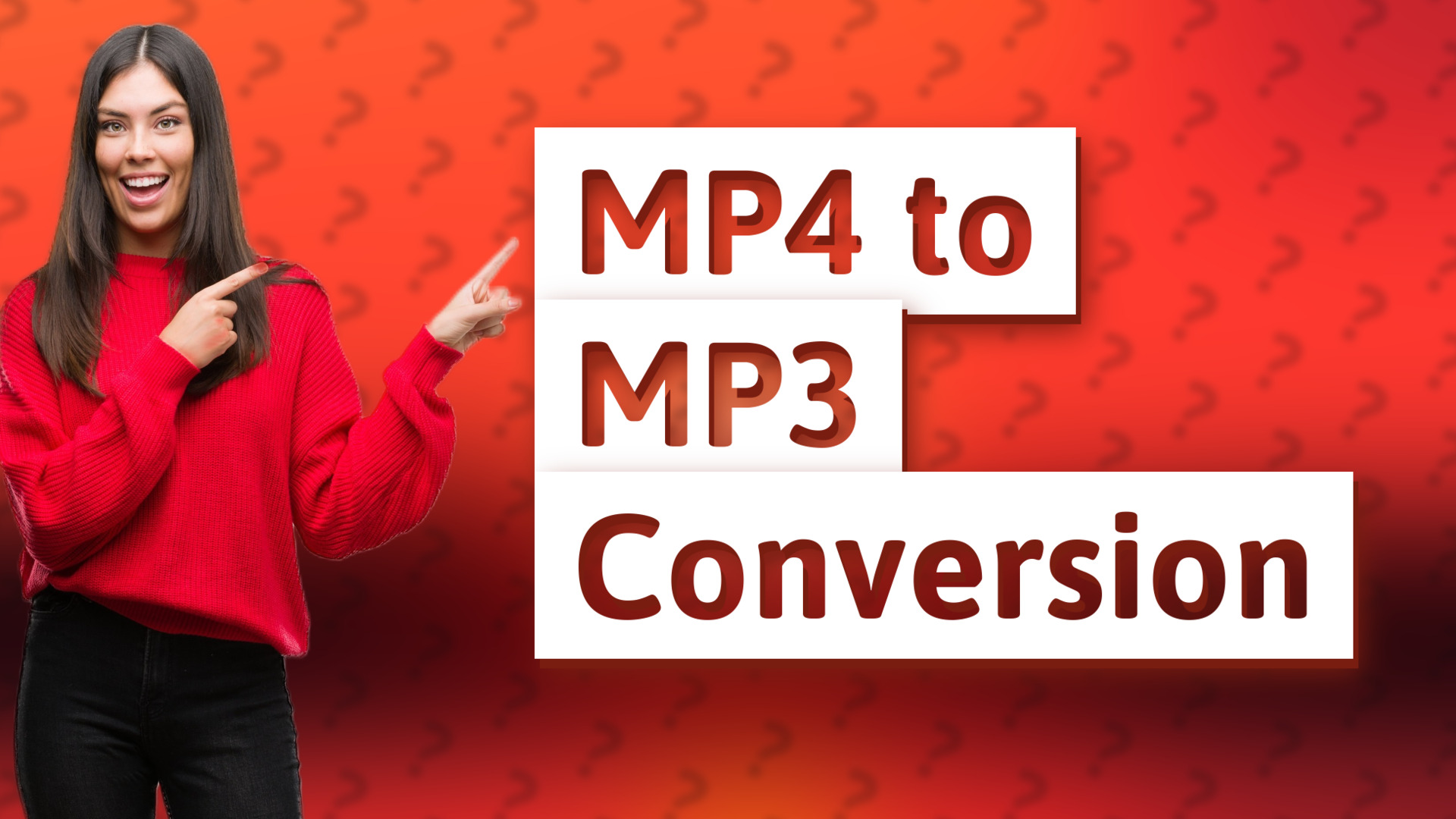 MP4 to MP3 Conversion