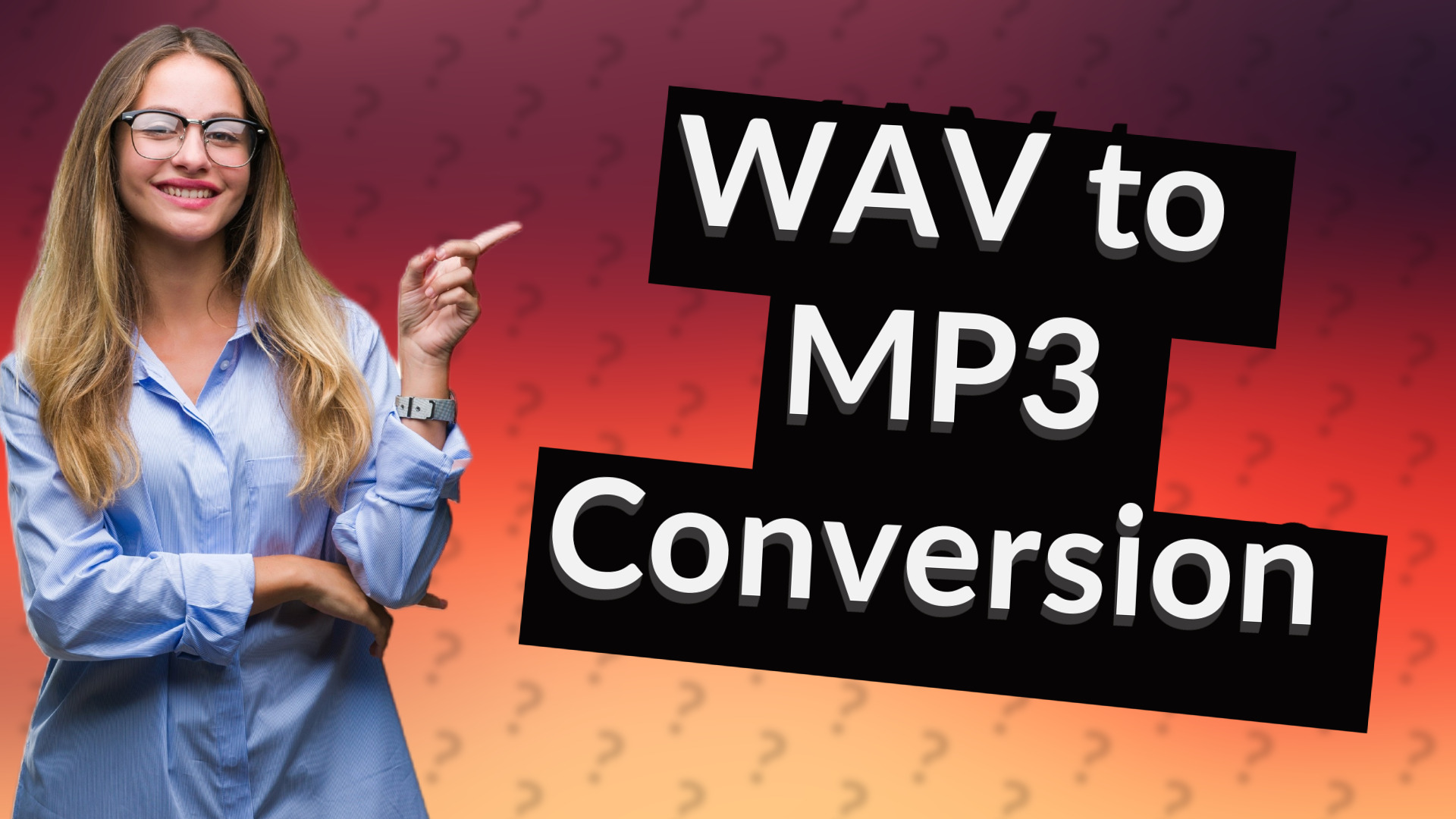 WAV to MP3 Conversion