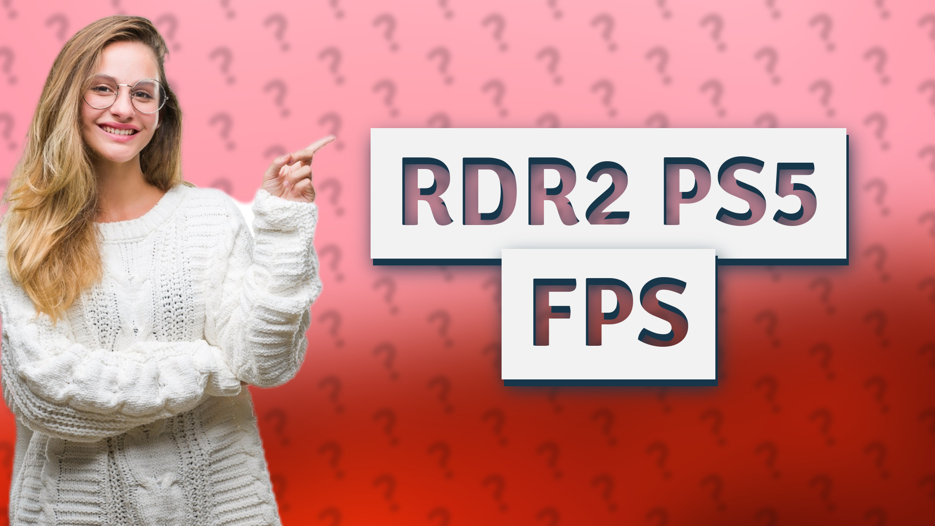 RDR2 PS5 FPS