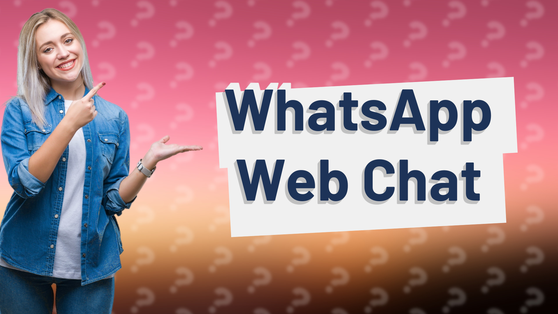 WhatsApp Web Chat