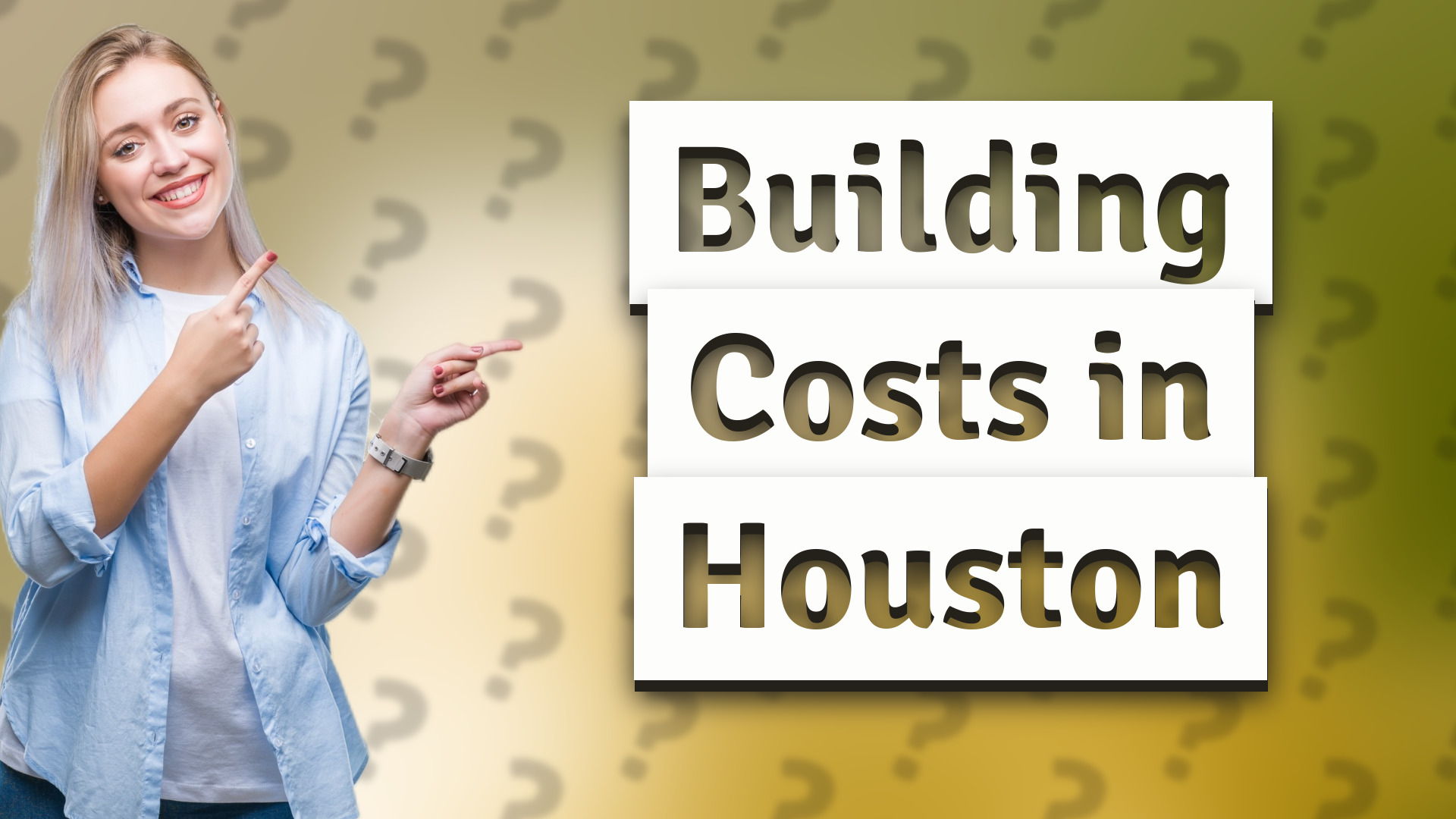 Building Costs in Houston