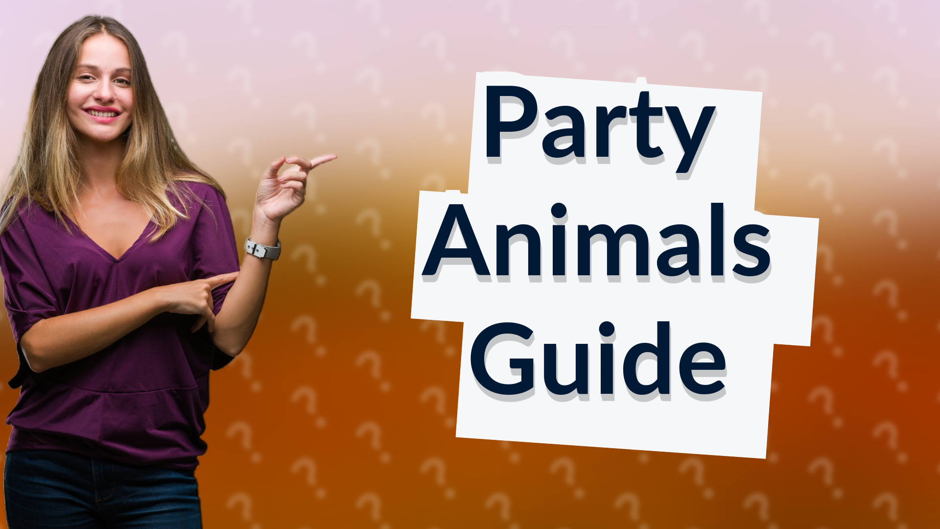 Party Animals Guide