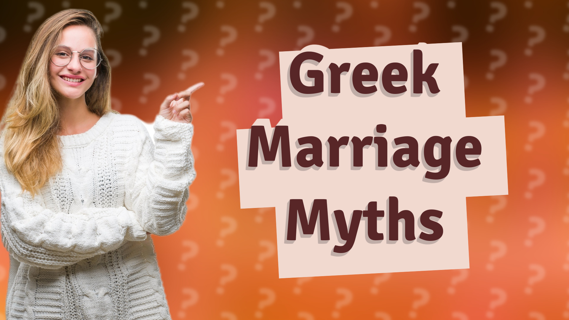 Greek Marriage Myths