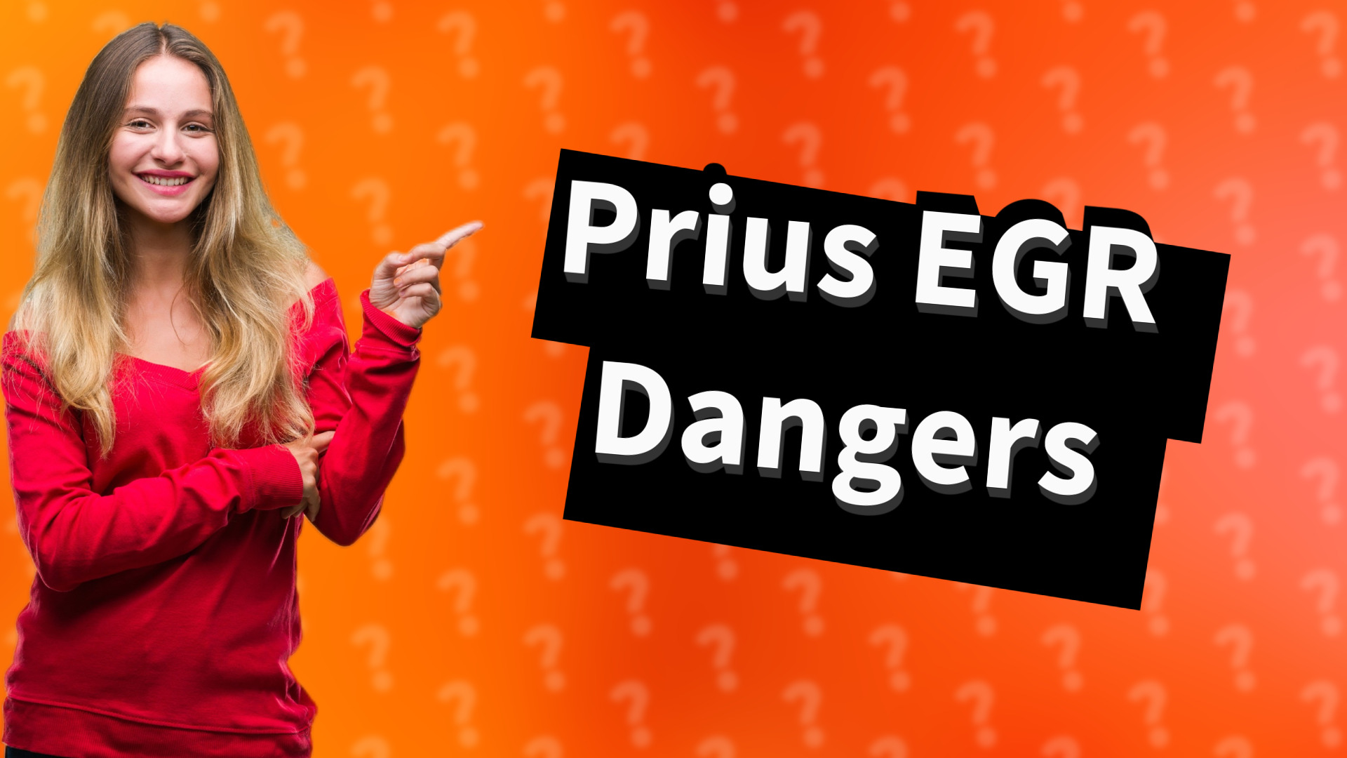 Prius EGR Dangers