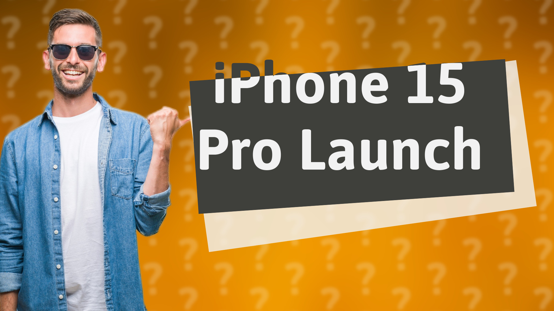 iPhone 15 Pro Launch