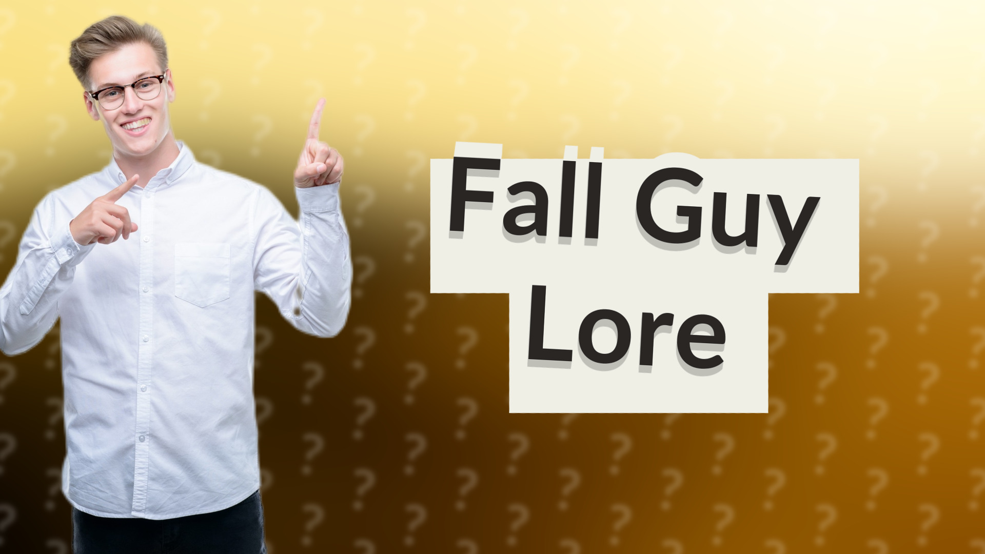 Fall Guy Lore