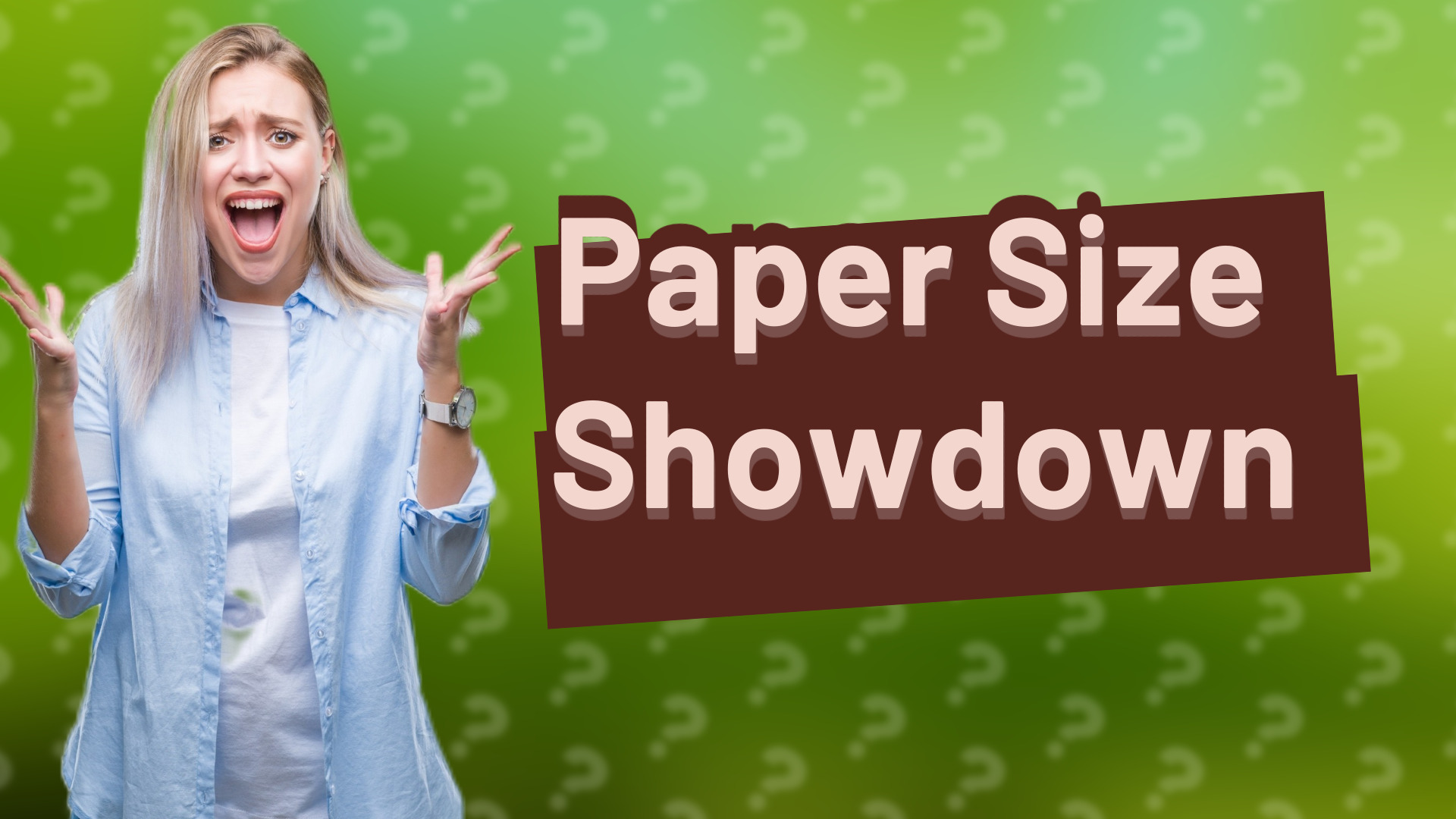 Paper Size Showdown