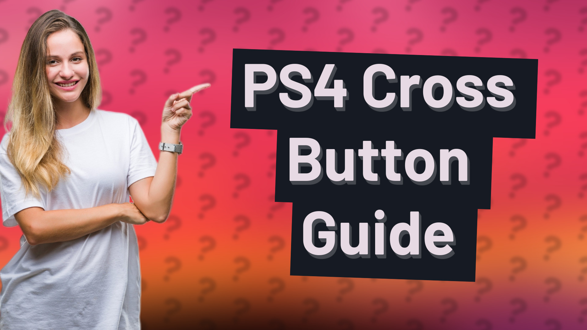 PS4 Cross Button Guide