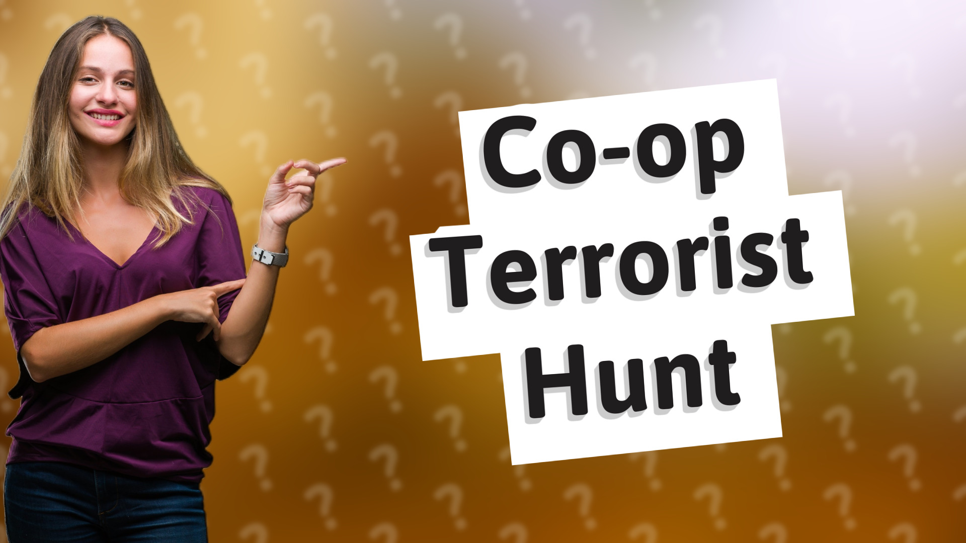 Co-op Terrorist Hunt