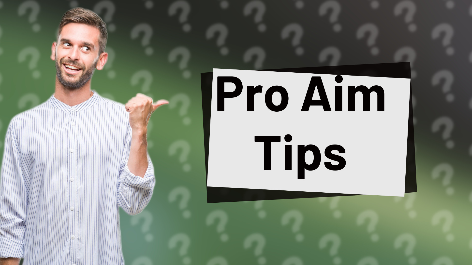 Pro Aim Tips