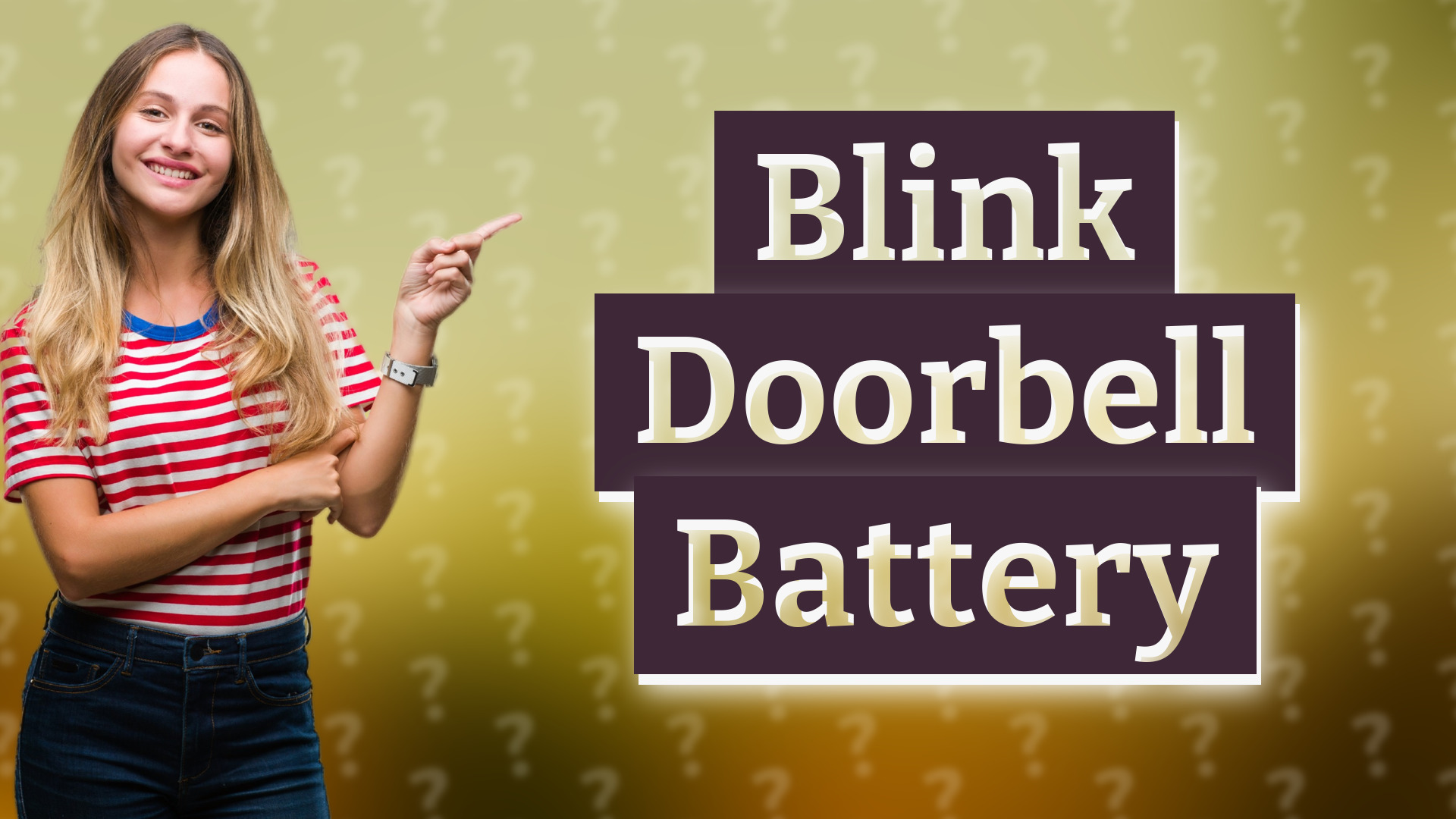 Blink Doorbell Battery