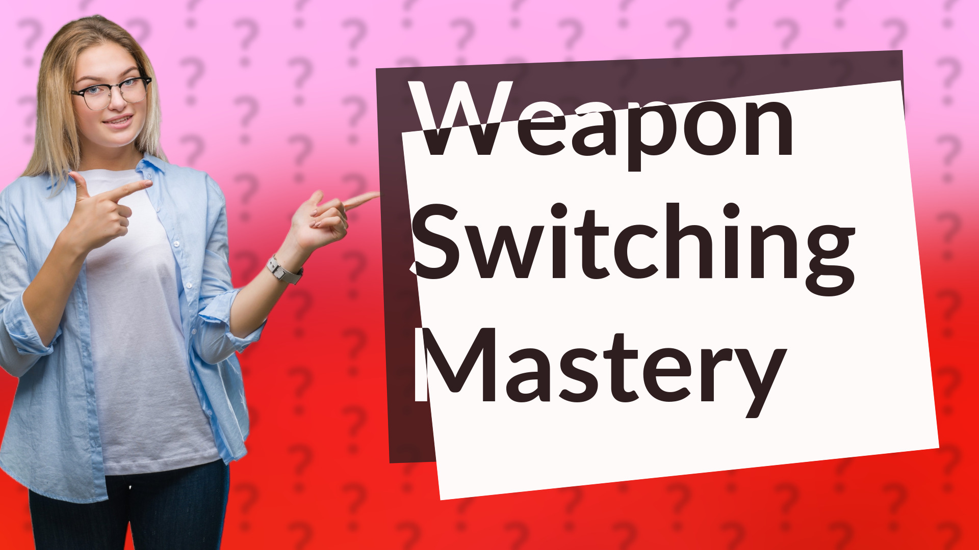 Weapon Switching Mastery