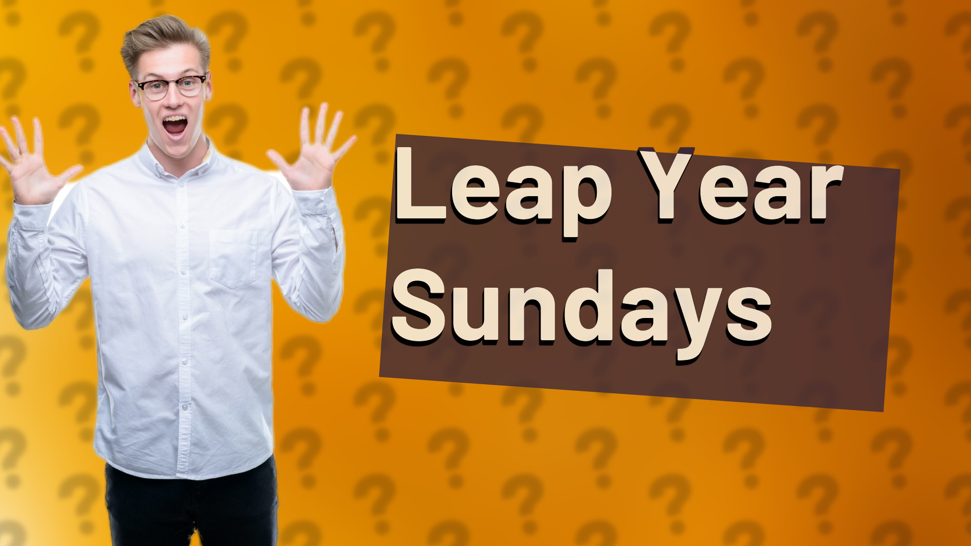Leap Year Sundays